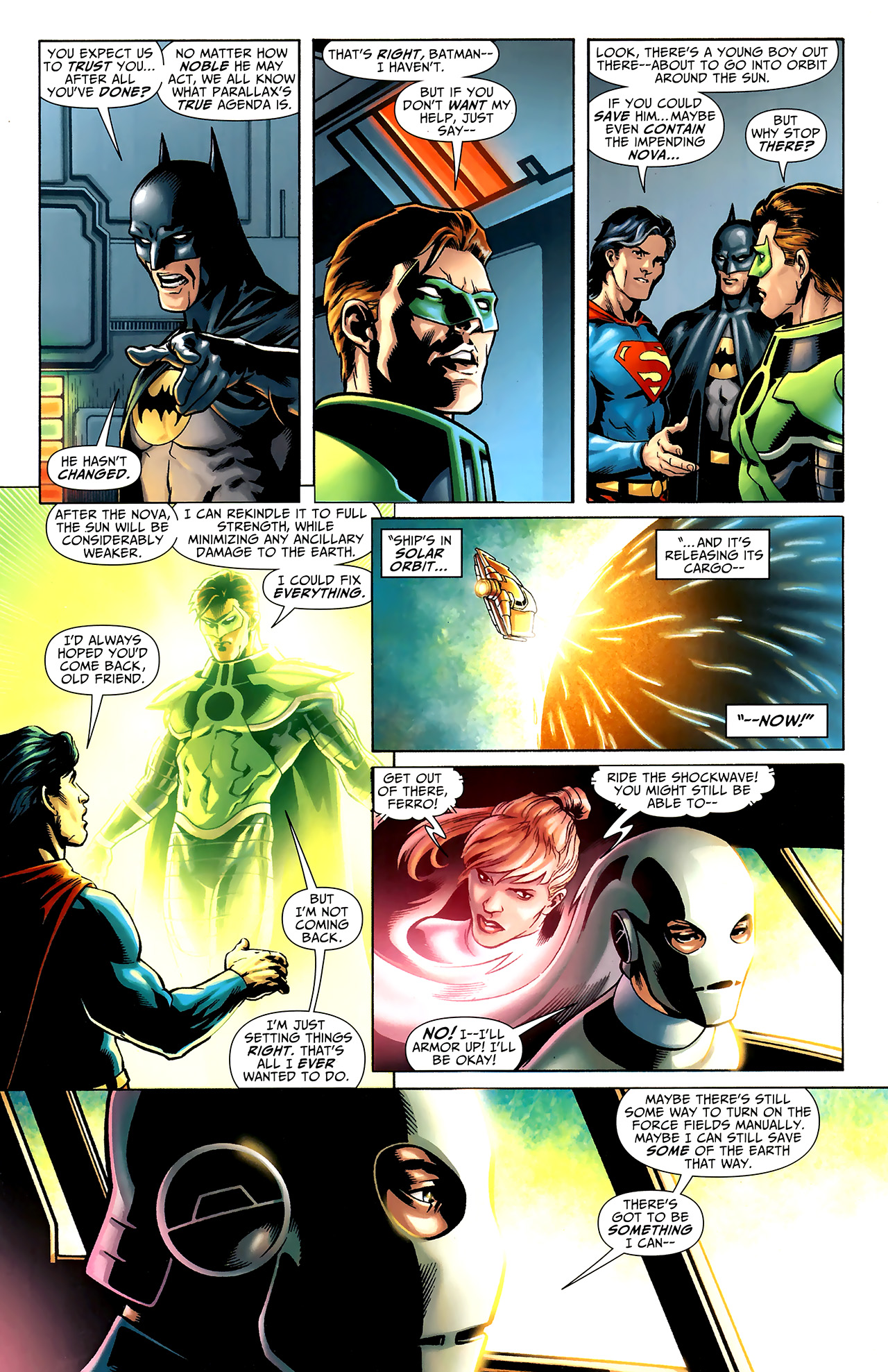 Read online DC Universe: Legacies comic -  Issue #9 - 12