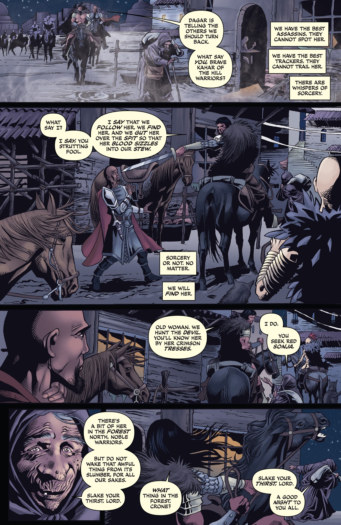 Read online Legends of Red Sonja comic -  Issue # TPB - 77