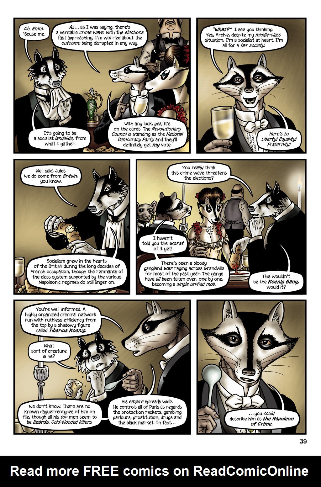 Read online Grandville Bête Noire comic -  Issue # TPB - 42