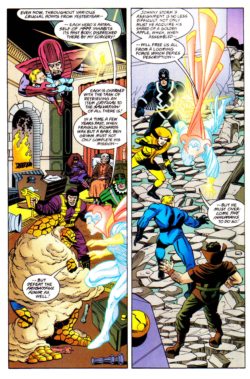 Read online Domination Factor: Fantastic Four comic -  Issue #3 - 4