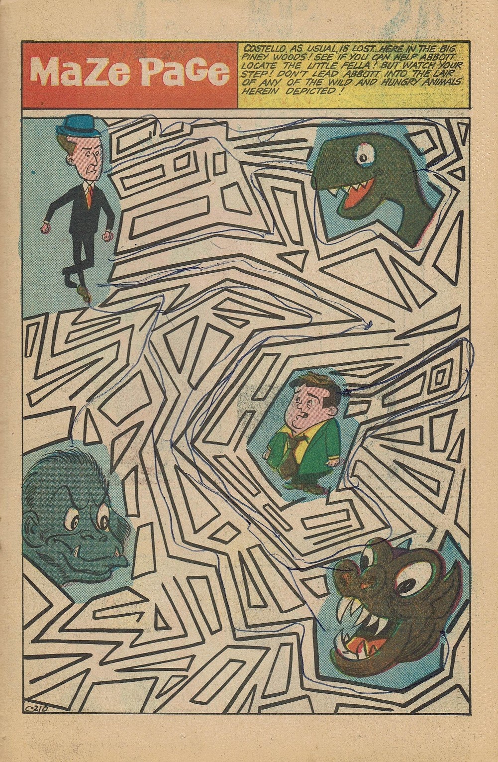 Read online Abbott & Costello comic -  Issue #10 - 19