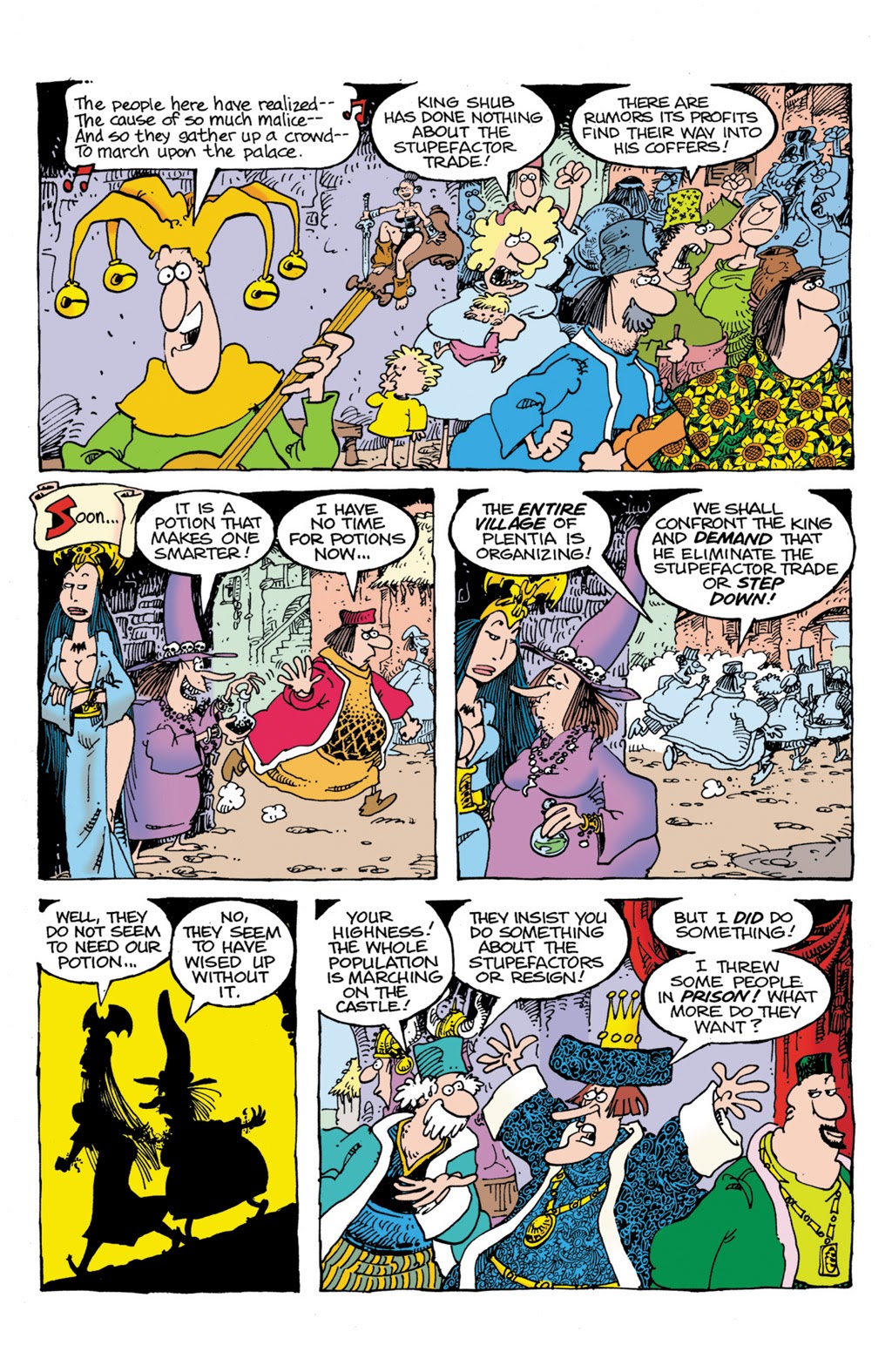 Read online Sergio Aragonés' Groo: The Most Intelligent Man In The World comic -  Issue # TPB - 88