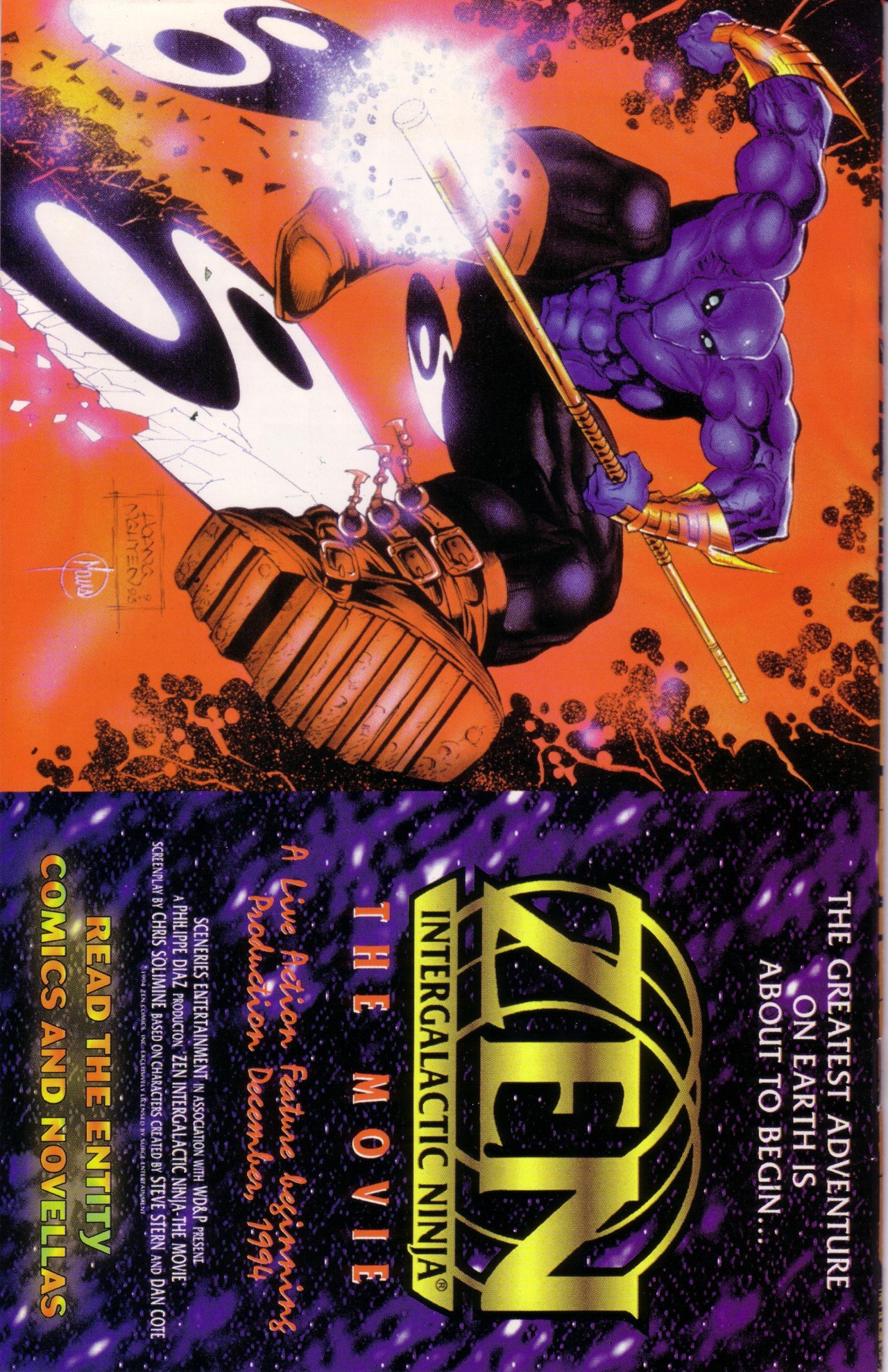 Read online Zen Intergalactic Ninja: Starquest comic -  Issue #3 - 36