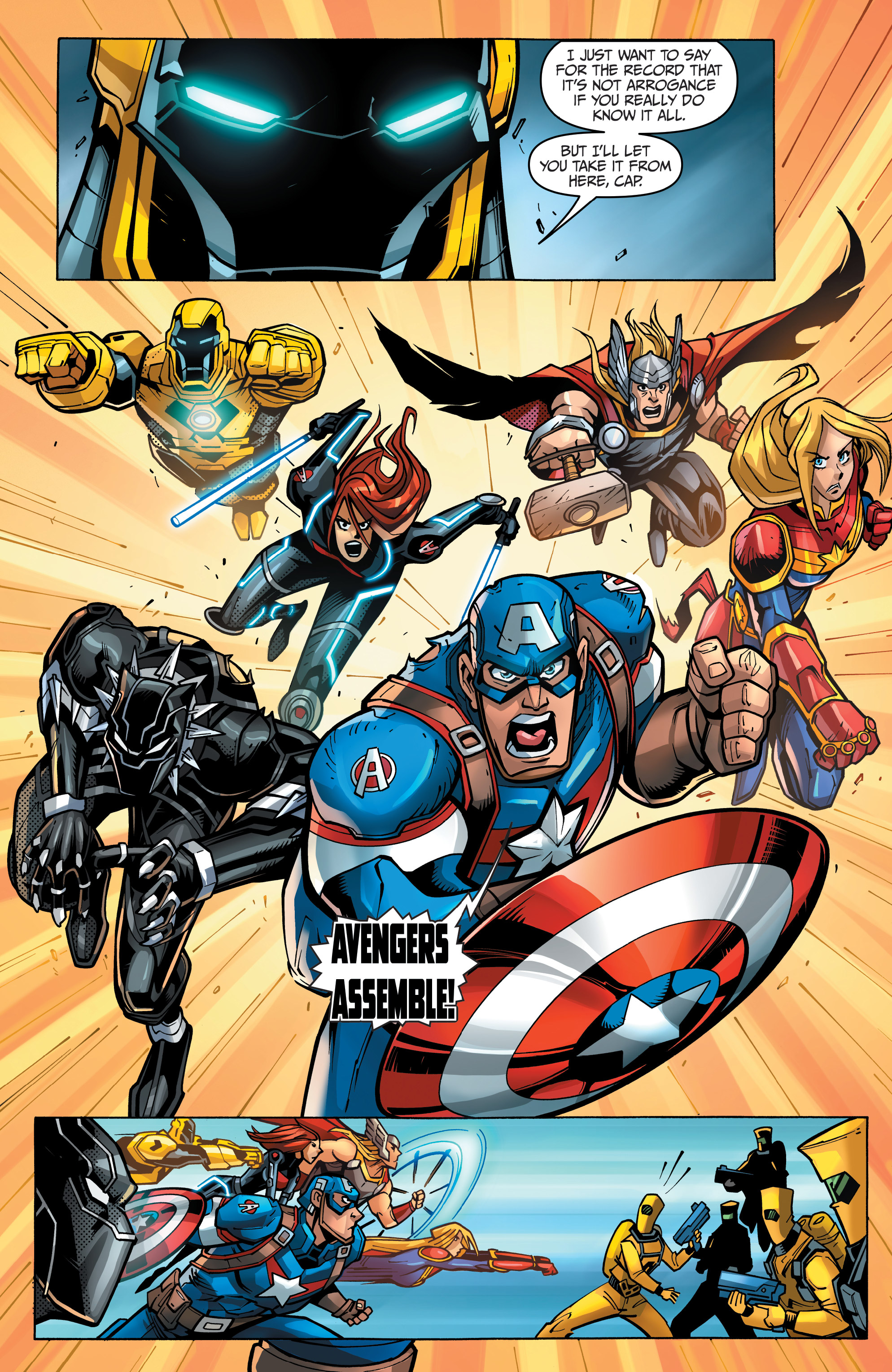 Read online Marvel Action: Avengers comic -  Issue #3 - 20