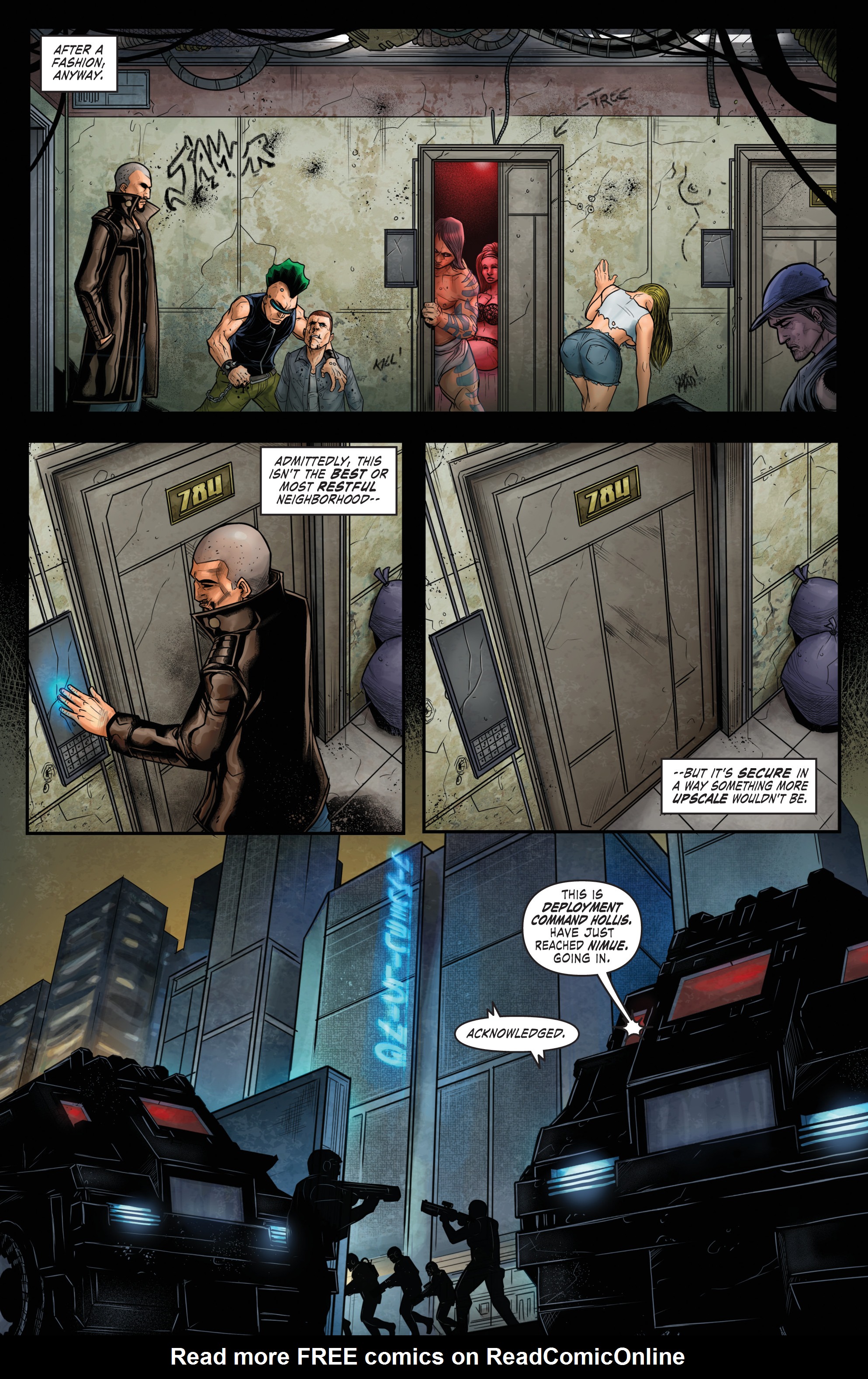 Read online Altered Carbon: Download Blues comic -  Issue # TPB - 56