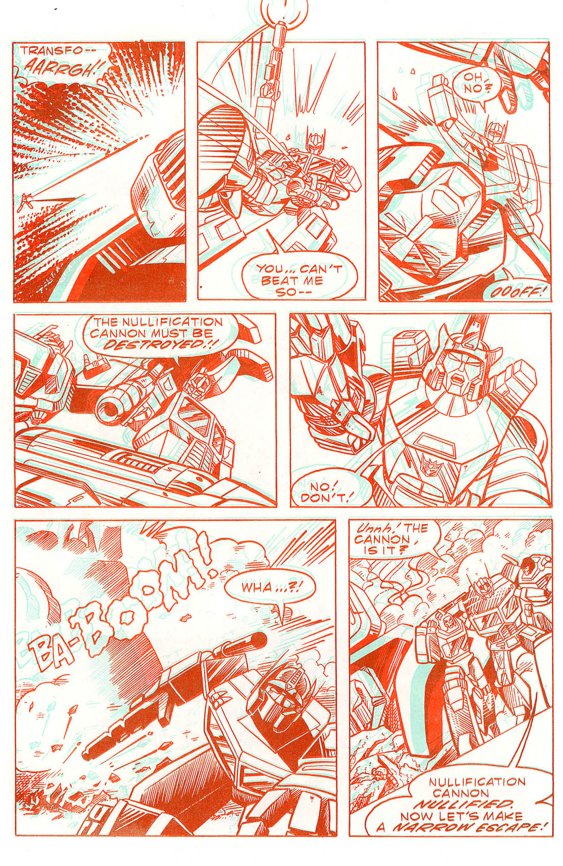 Read online The Transformers in 3-D comic -  Issue #3 - 26