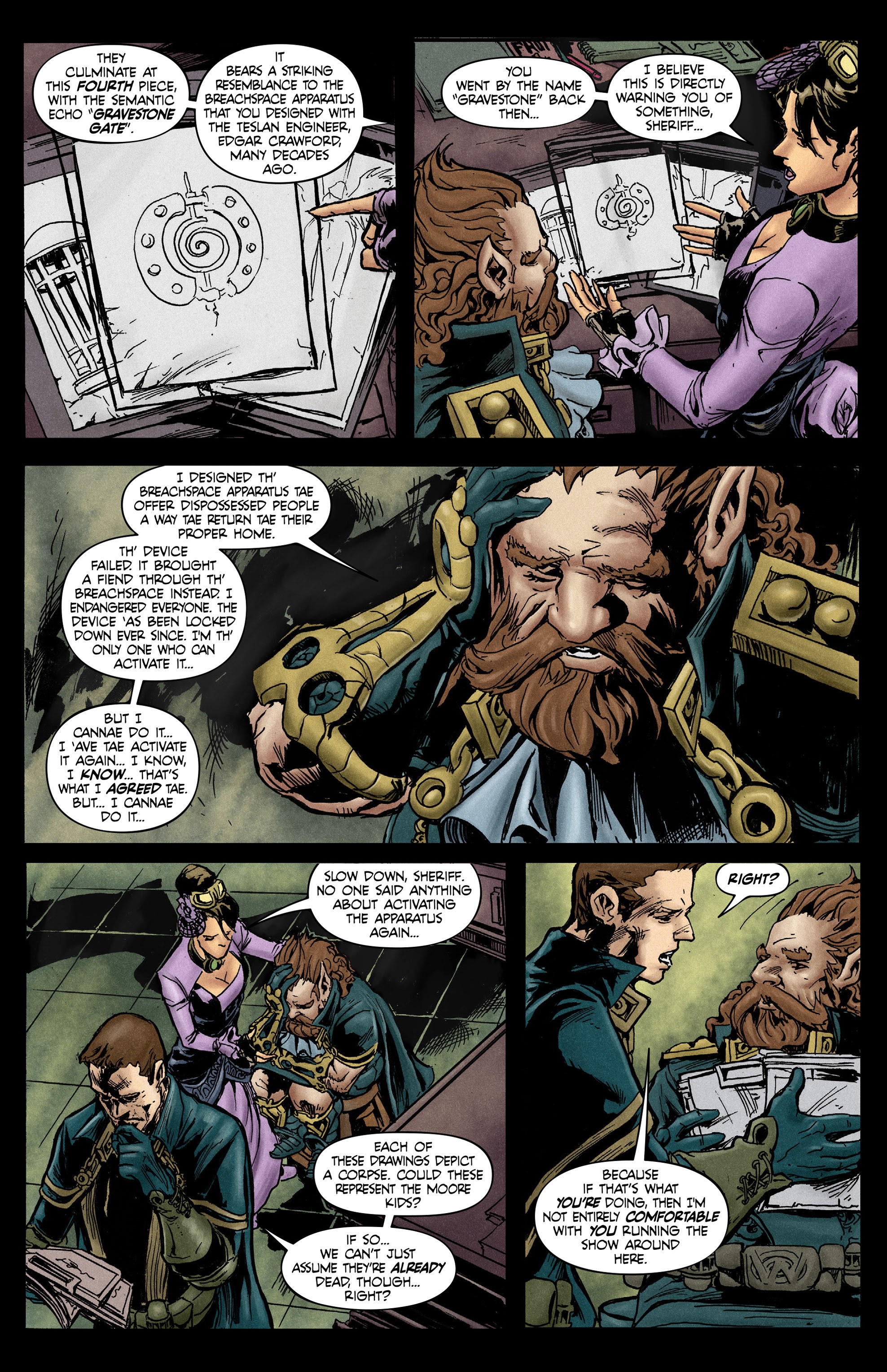 Read online Raven Nevermore comic -  Issue #4 - 25