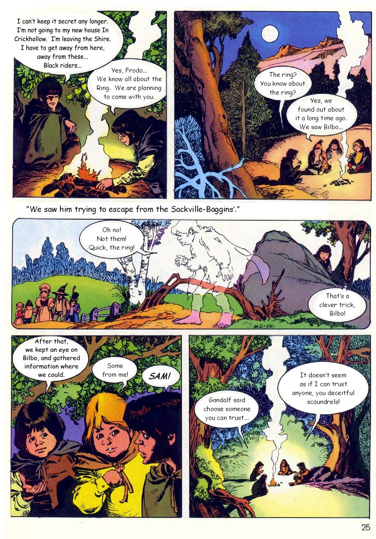 Read online El Señor de los Anillos comic -  Issue #1 - 20