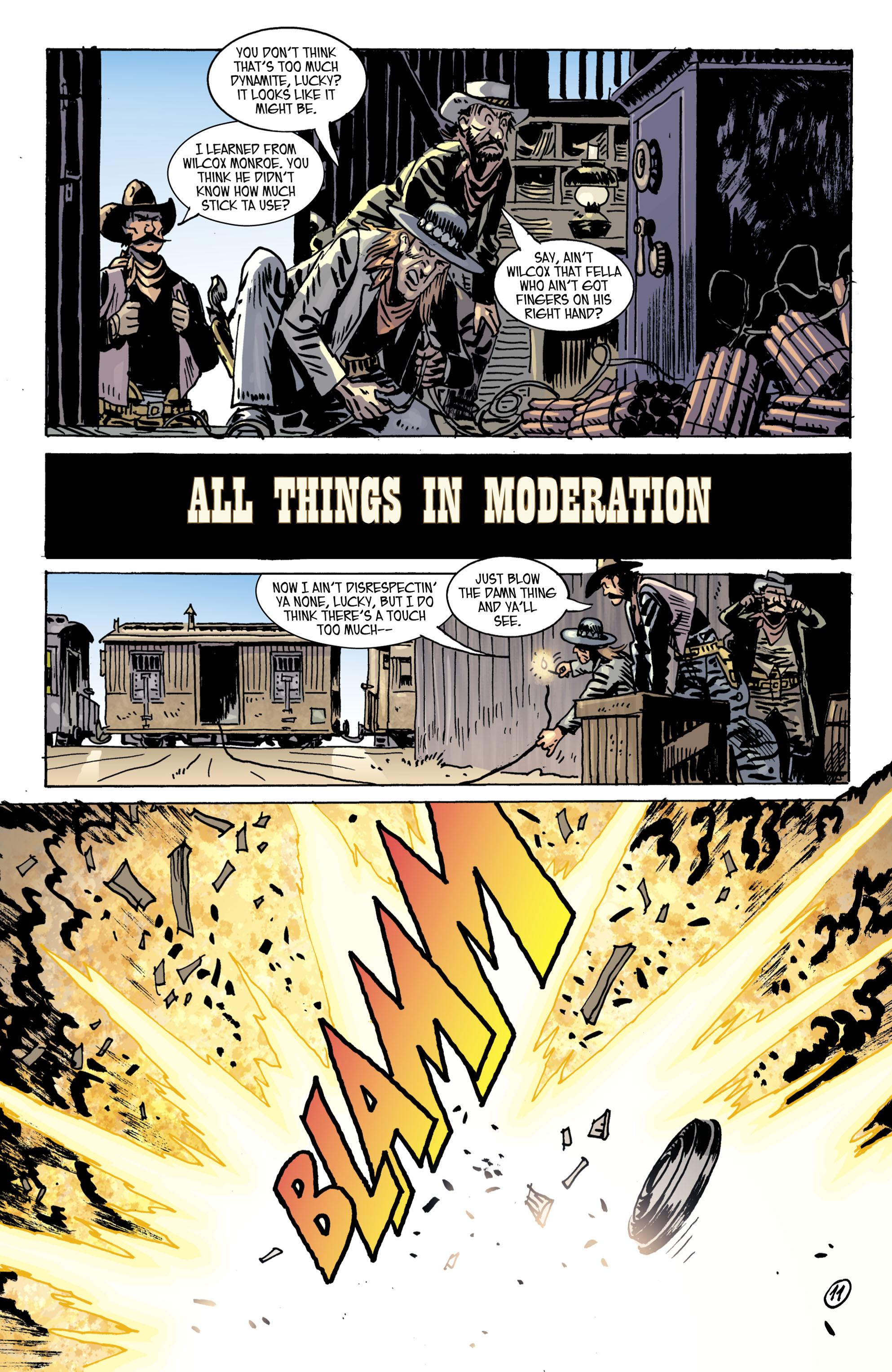 Read online Jonah Hex (2006) comic -  Issue #30 - 12