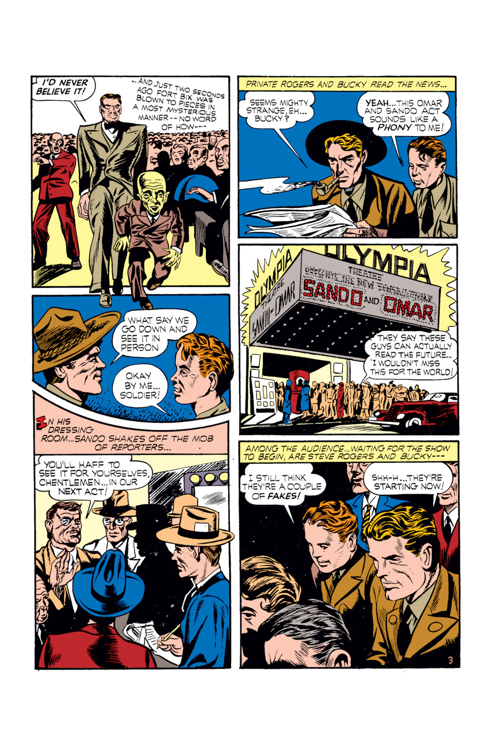 Captain America Comics 1 Page 11