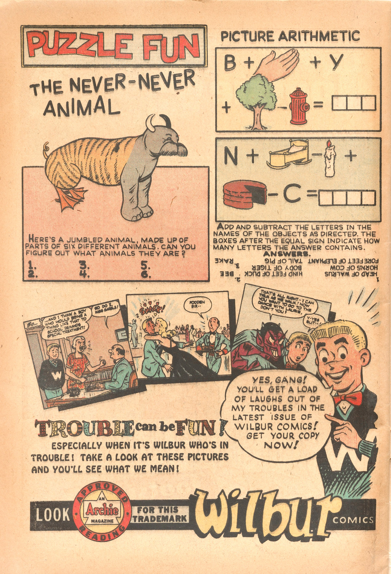 Read online Super Duck Comics comic -  Issue #39 - 50