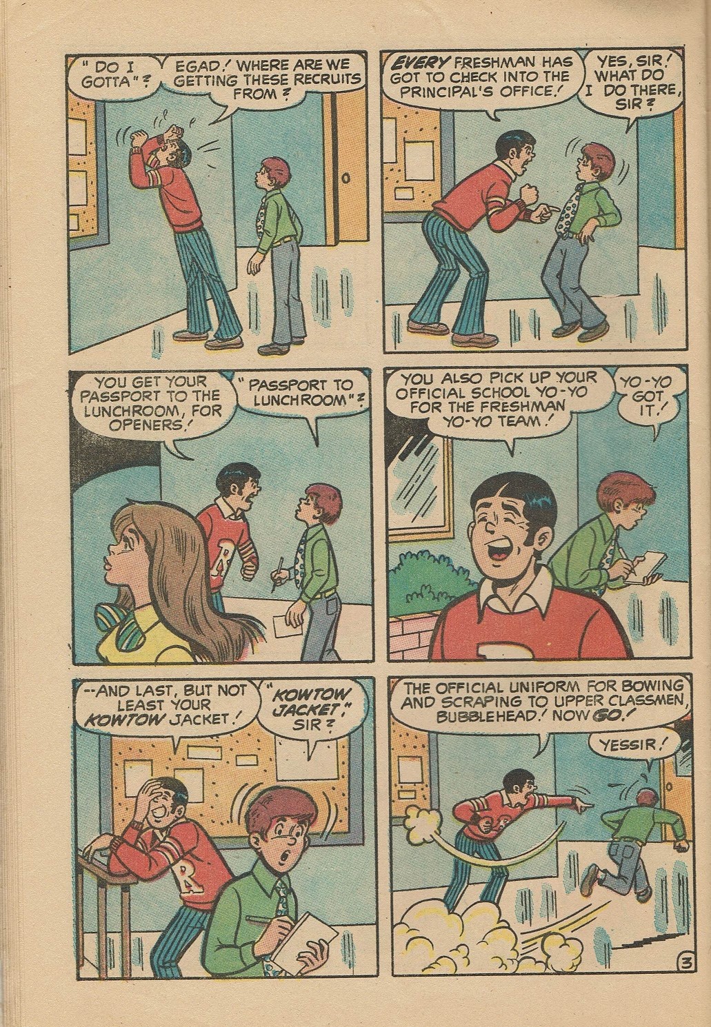 Read online Pep Comics comic -  Issue #256 - 31