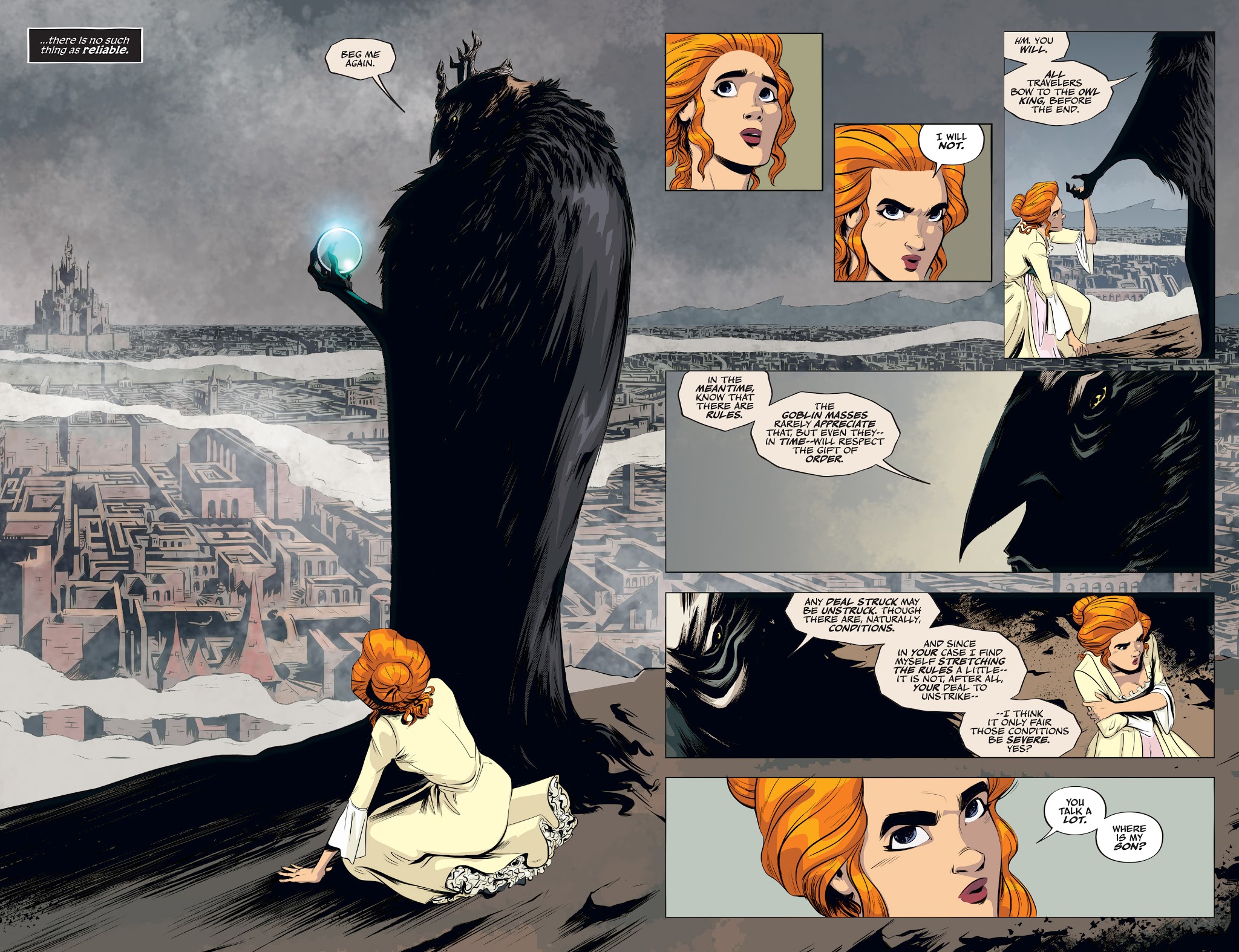 Read online Jim Henson's Labyrinth: Coronation comic -  Issue #2 - 12