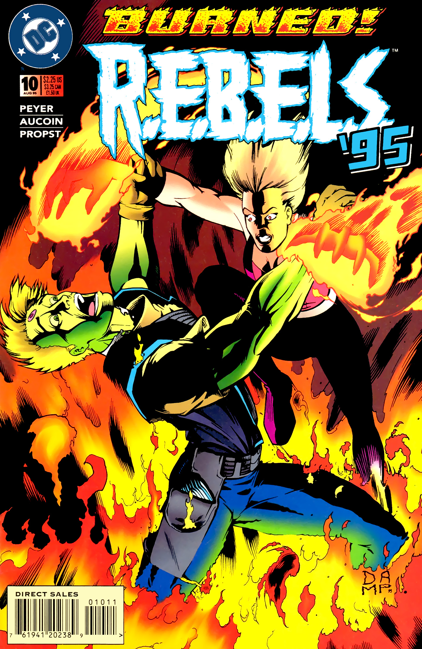 Read online R.E.B.E.L.S. '94 comic -  Issue #10 - 1