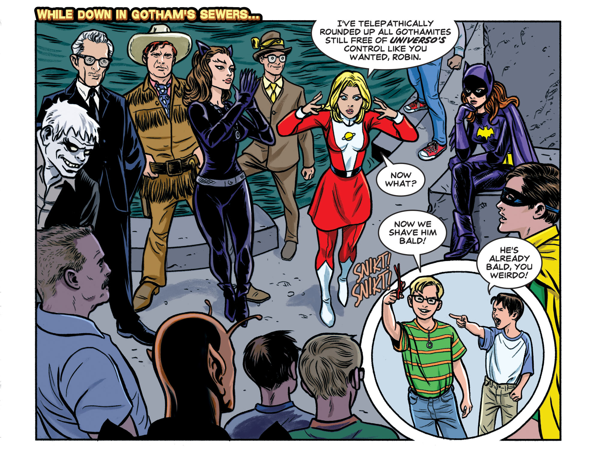 Read online Batman '66 Meets the Legion of Super-Heroes comic -  Issue #2 - 12