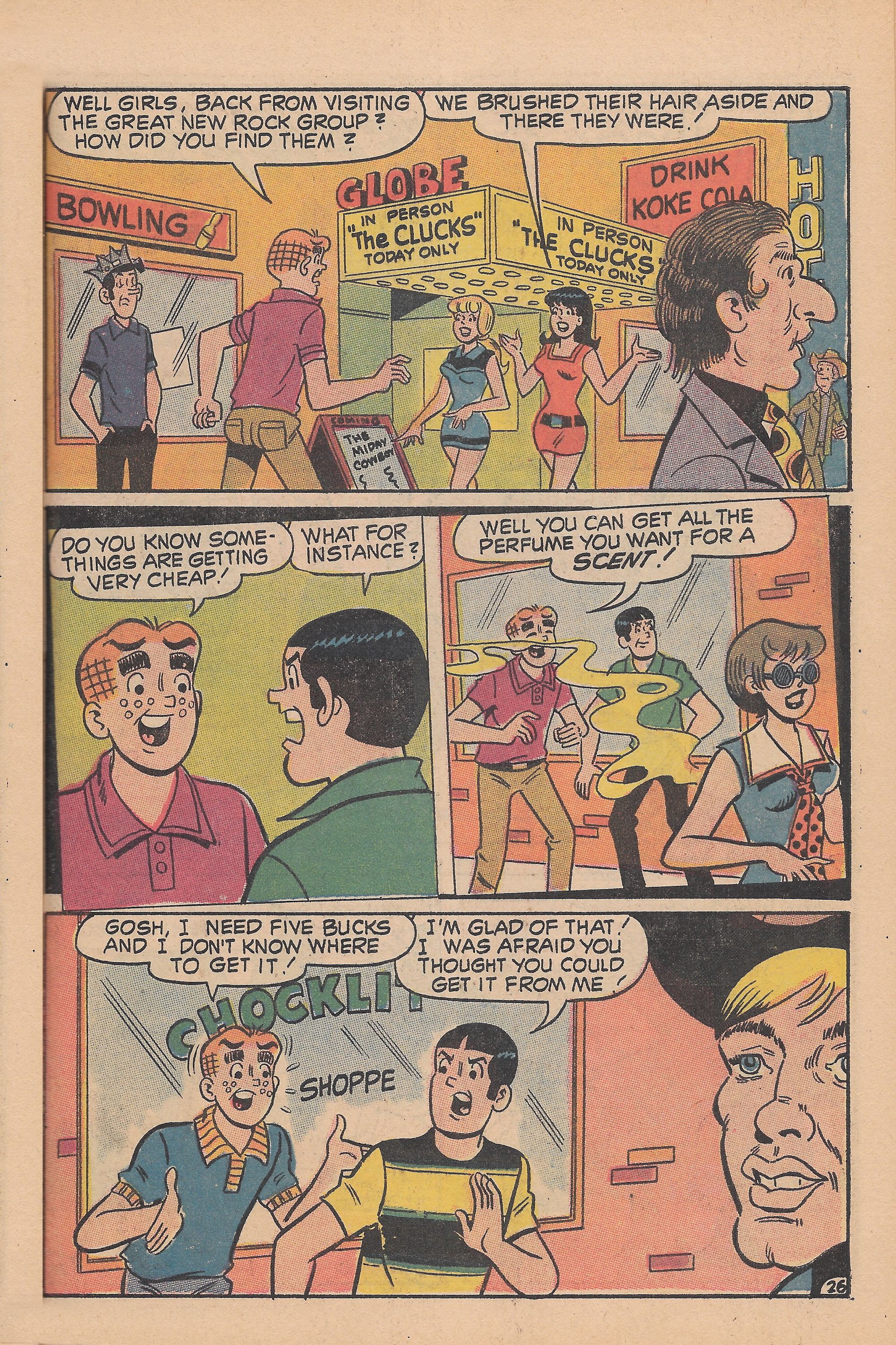 Read online Archie's TV Laugh-Out comic -  Issue #5 - 51