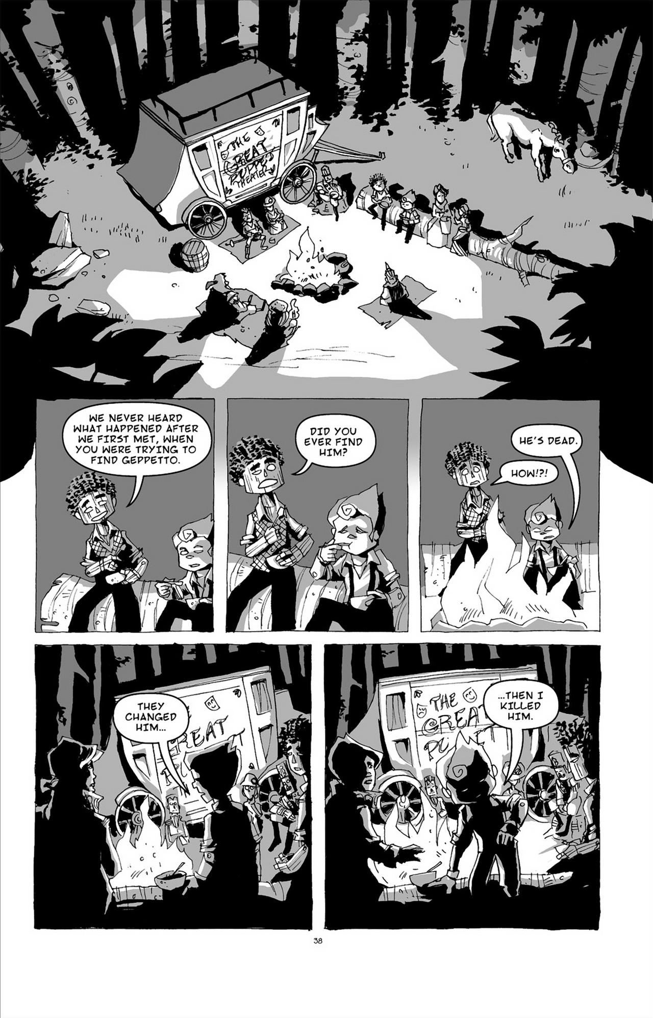 Read online Pinocchio Vampire Slayer And The Great Puppet Theater comic -  Issue # TPB (Part 1) - 48