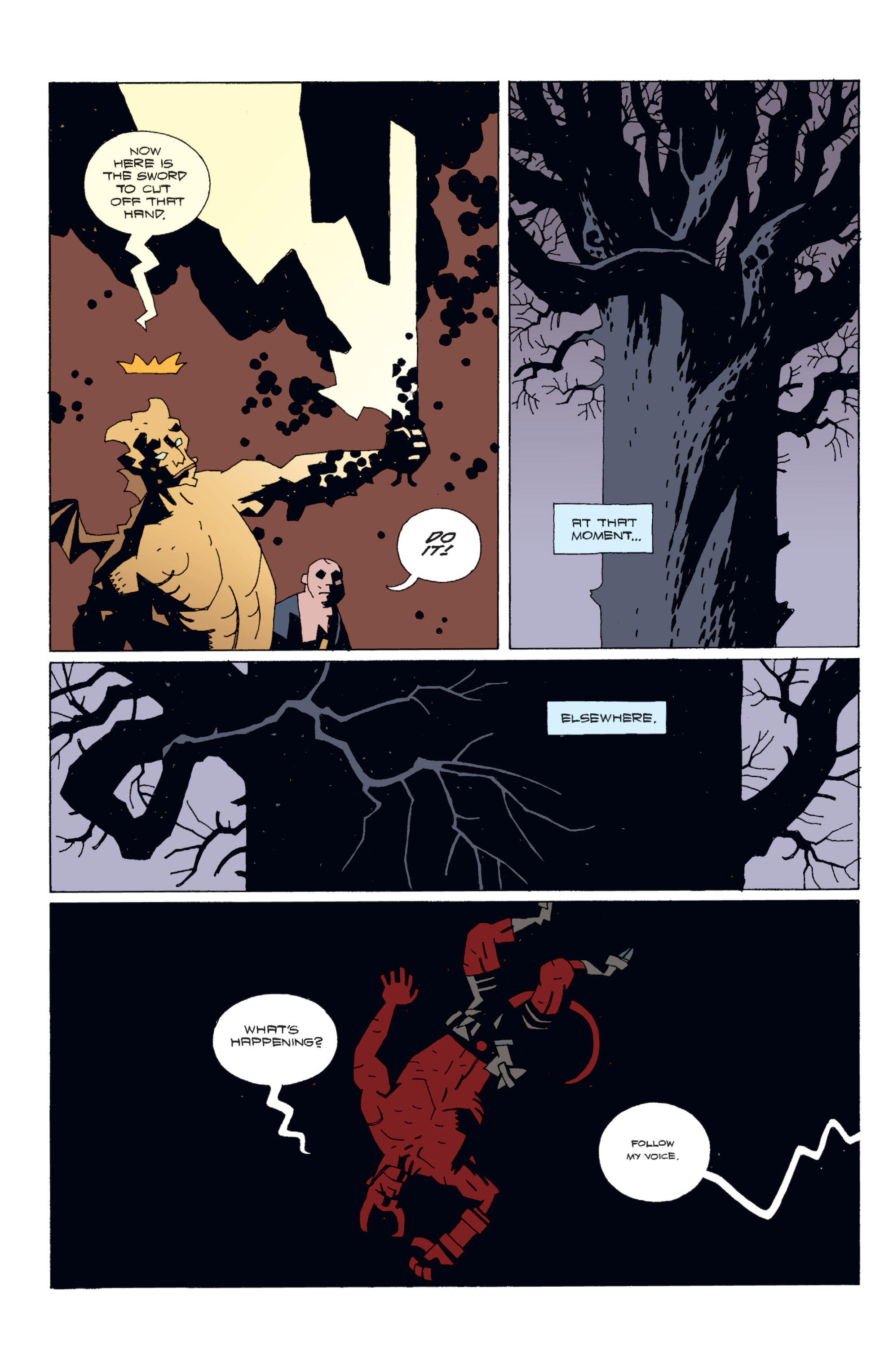 Read online Hellboy comic -  Issue #4 - 103