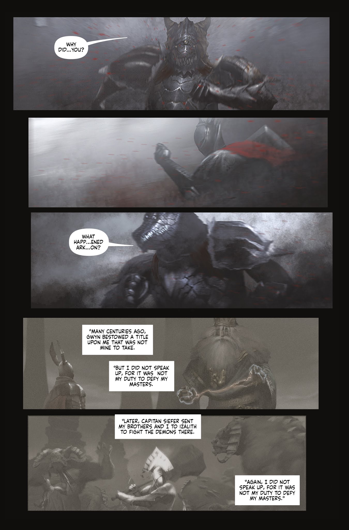 Read online Dark Souls: The Age of Fire comic -  Issue #4 - 12