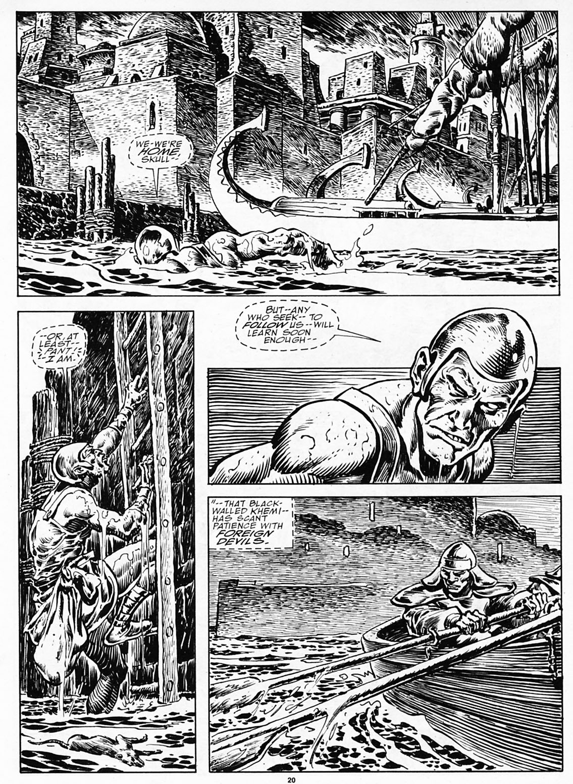 Read online The Savage Sword Of Conan comic -  Issue #191 - 22
