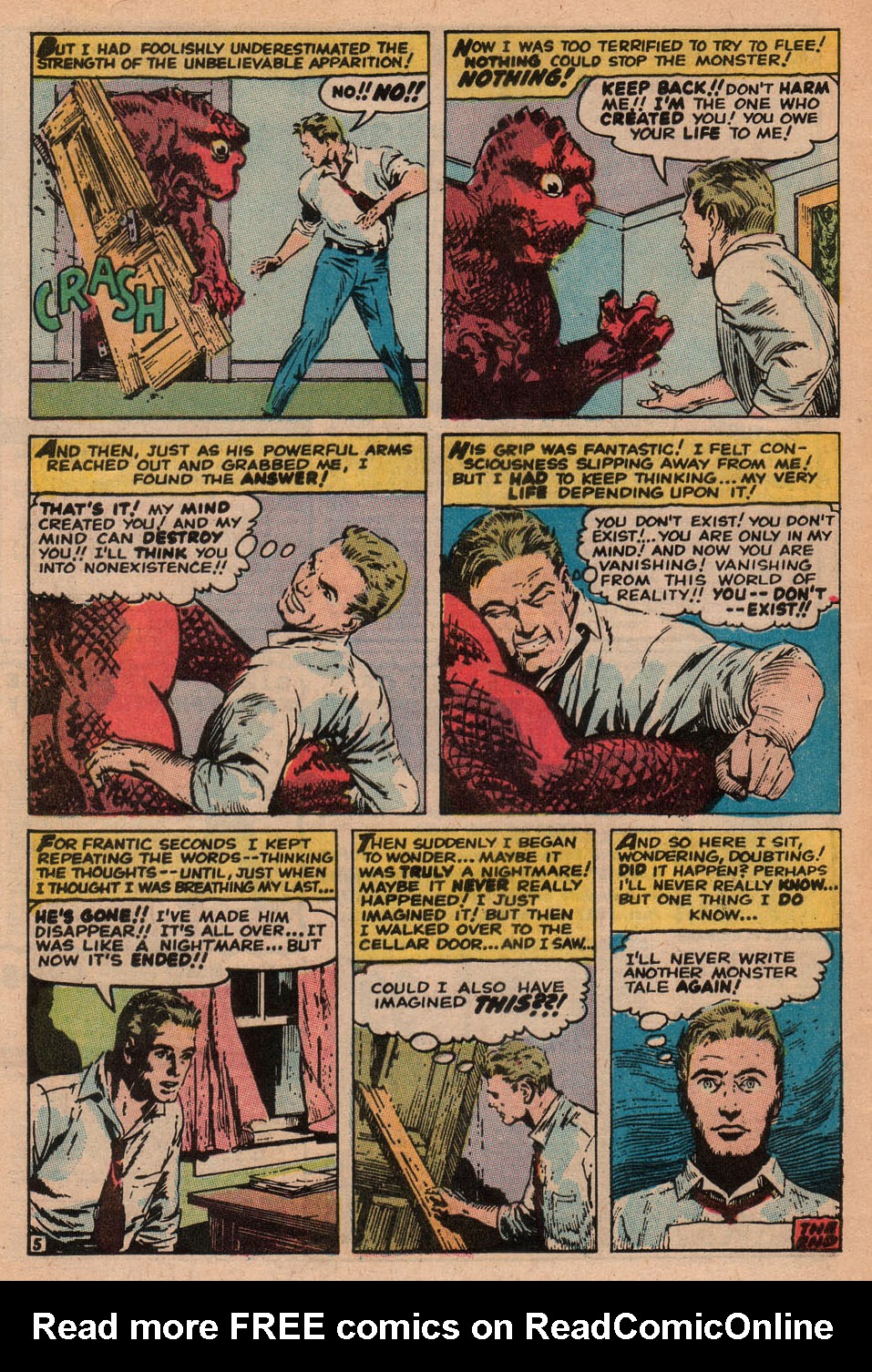 Read online Where Monsters Dwell (1970) comic -  Issue #4 - 32