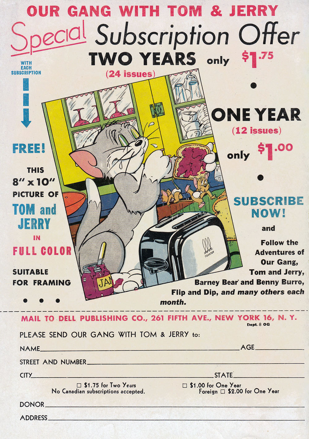 Read online Our Gang with Tom & Jerry comic -  Issue #49 - 52