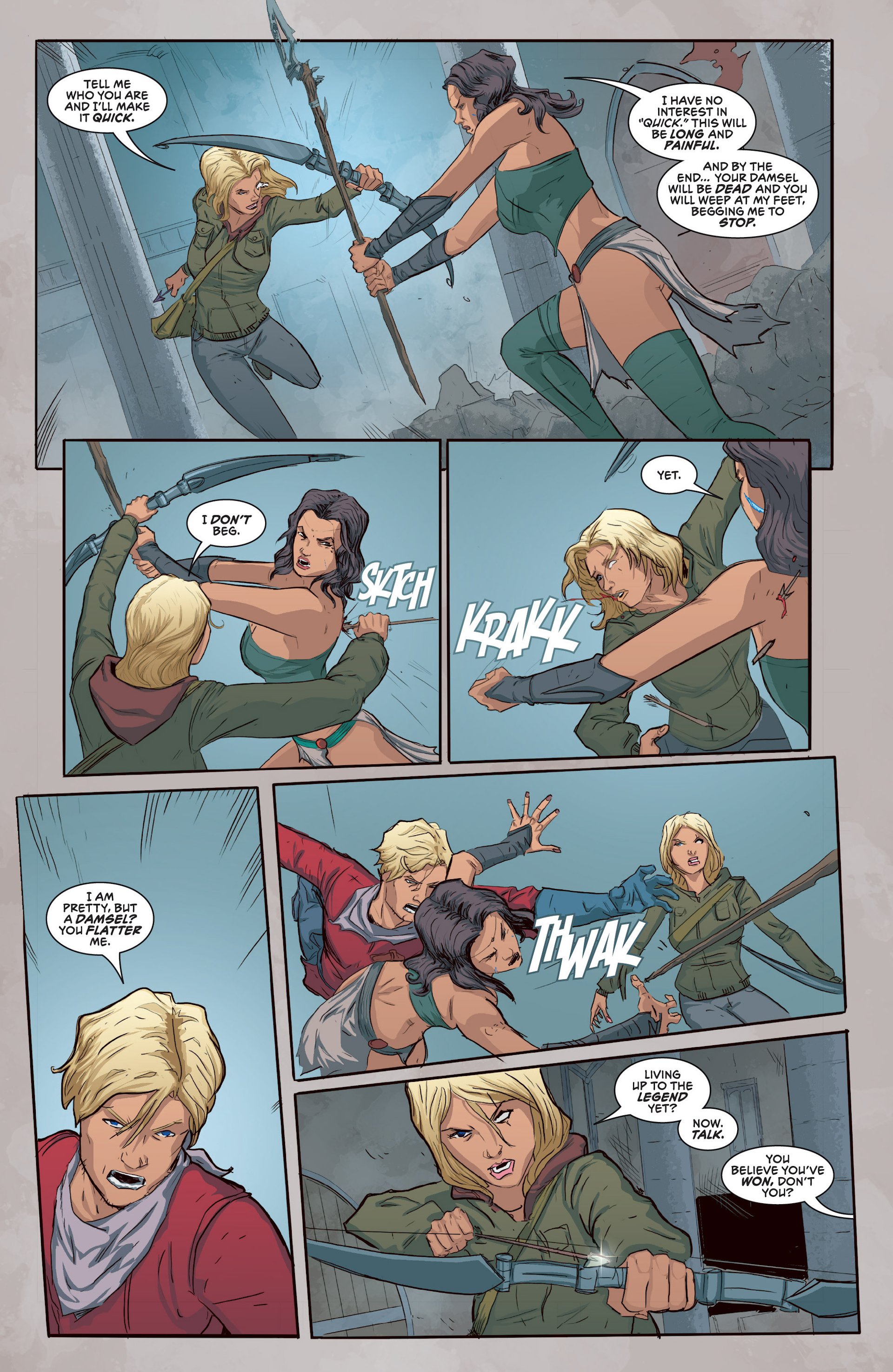 Read online Grimm Fairy Tales presents Robyn Hood: Wanted comic -  Issue #3 - 6