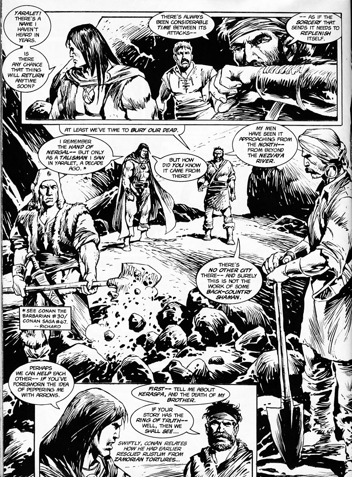 The Savage Sword Of Conan issue 220 - Page 45