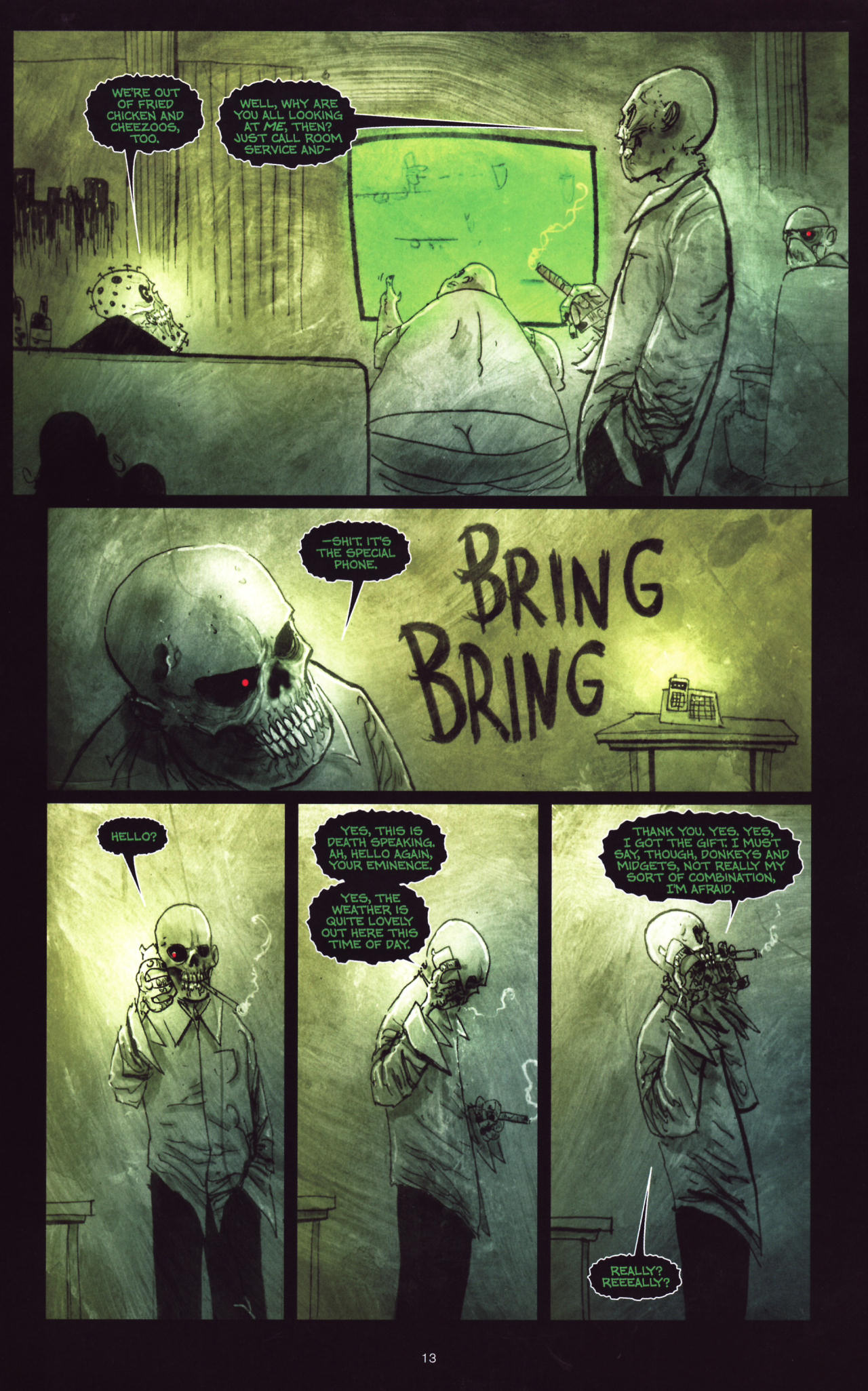Read online Wormwood: Gentleman Corpse comic -  Issue #8 - 14