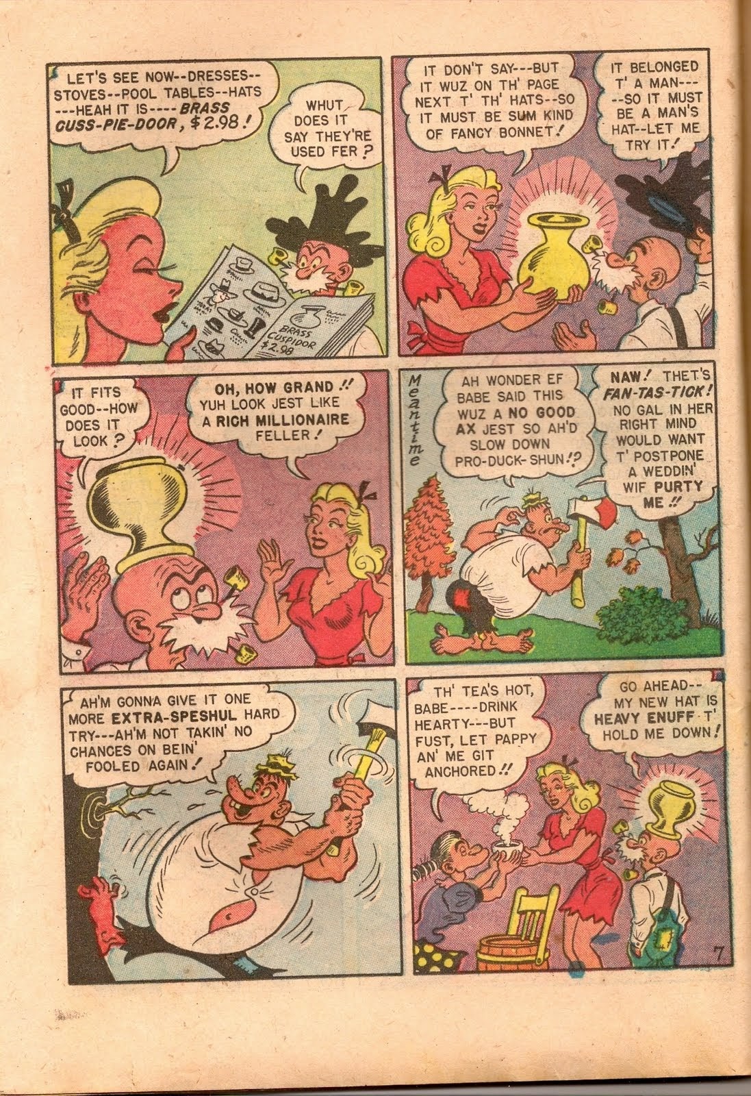 Read online Babe (1948) comic -  Issue #3 - 27