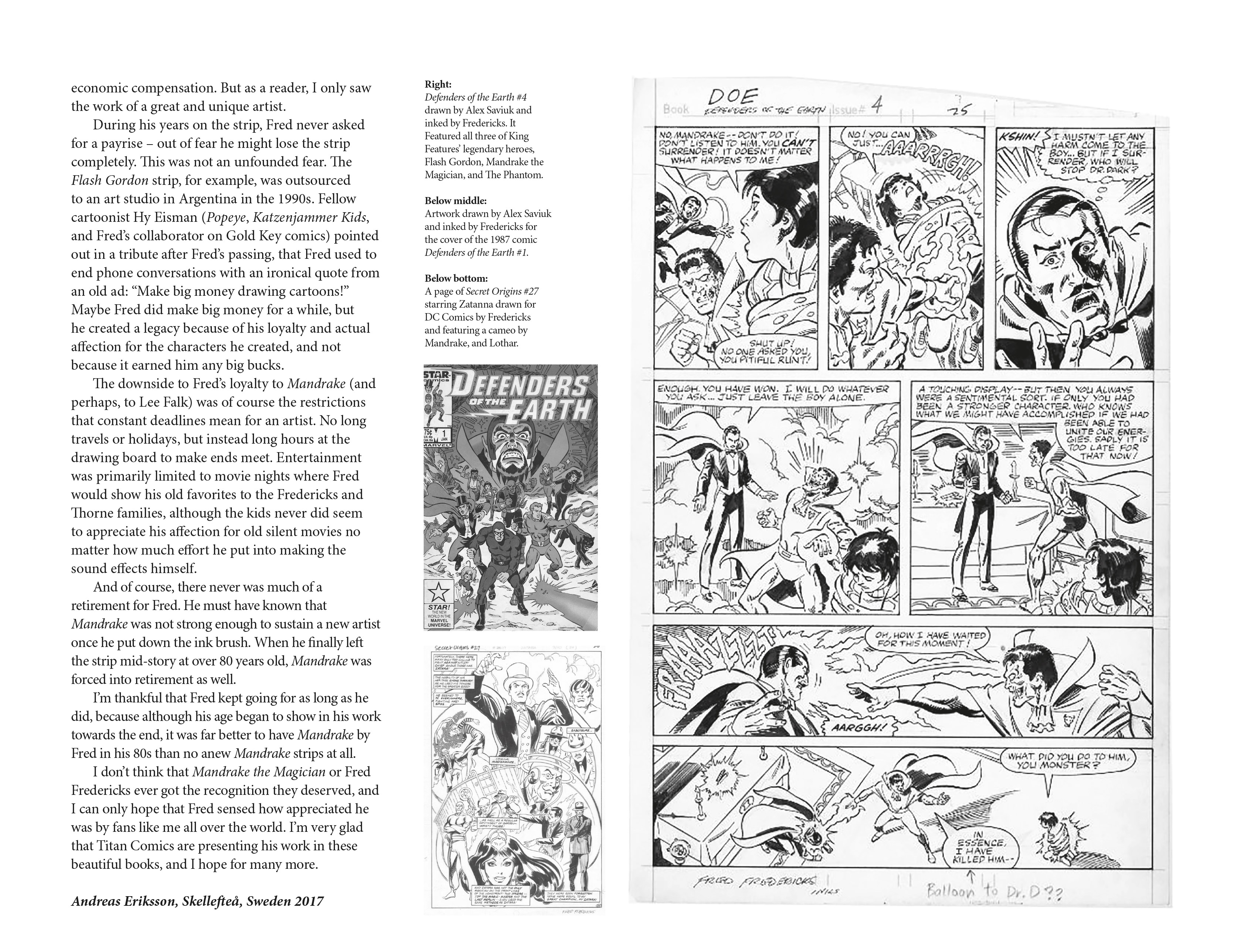 Read online Mandrake the Magician: The Fred Fredricks Sundays comic -  Issue # TPB (Part 1) - 15