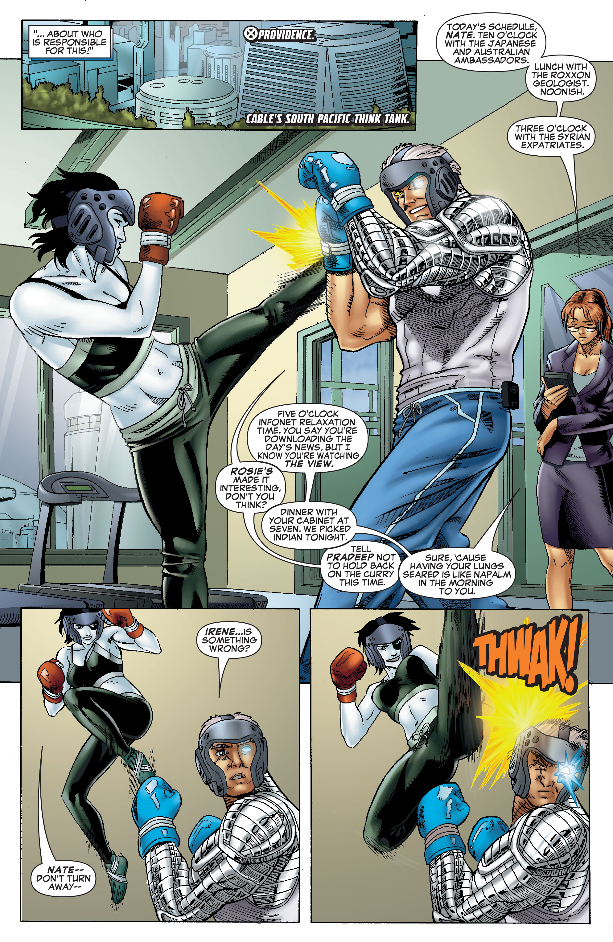 Read online Cable and Deadpool comic -  Issue #35 - 9