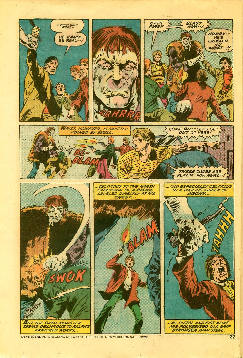 Read online Frankenstein (1973) comic -  Issue #14 - 15