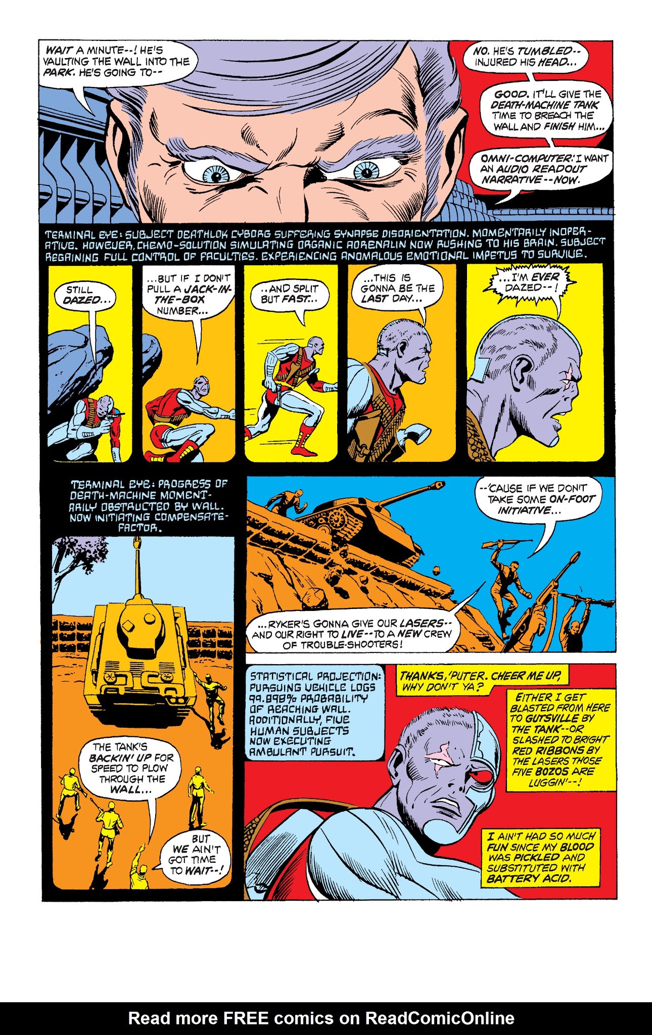 Read online Deathlok the Demolisher: The Complete Collection comic -  Issue # TPB - 78