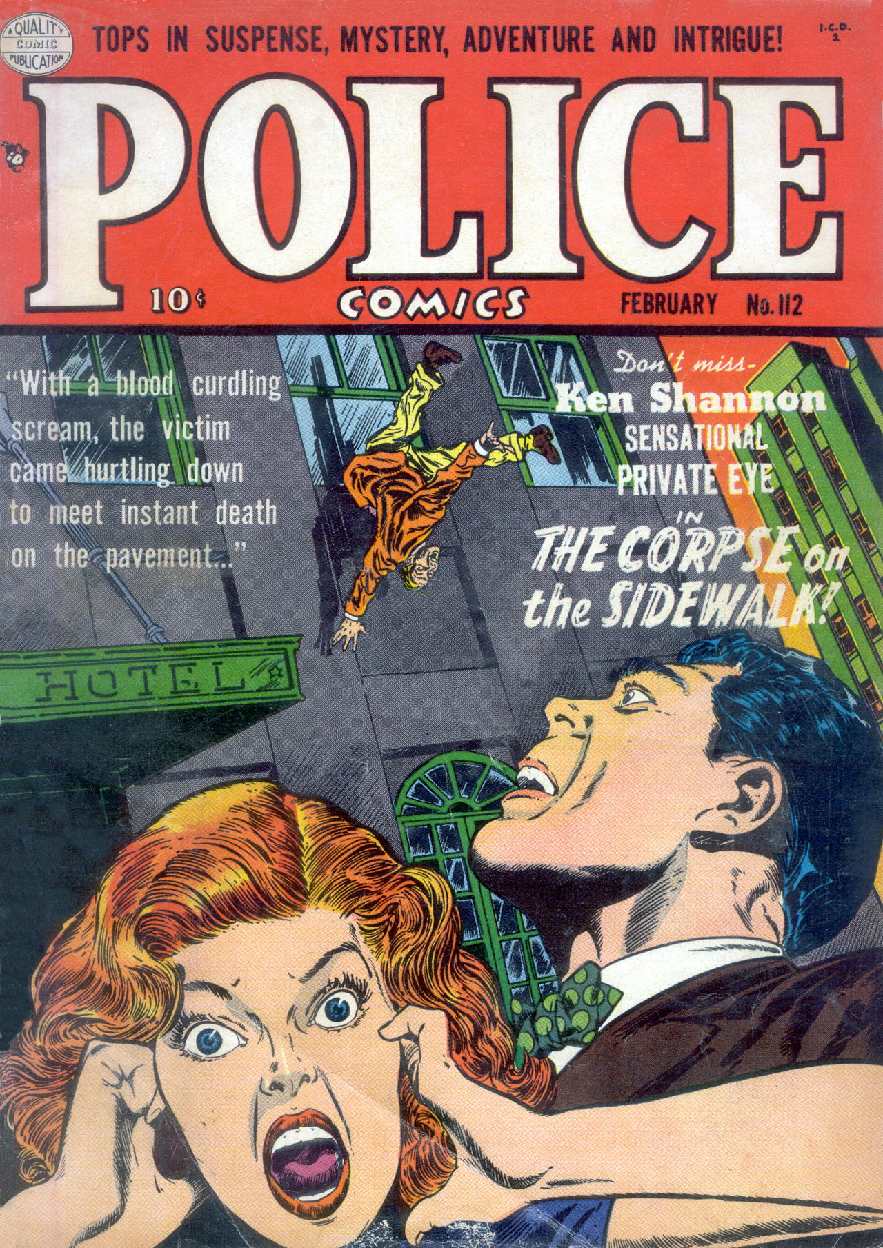 Read online Police Comics comic -  Issue #112 - 1