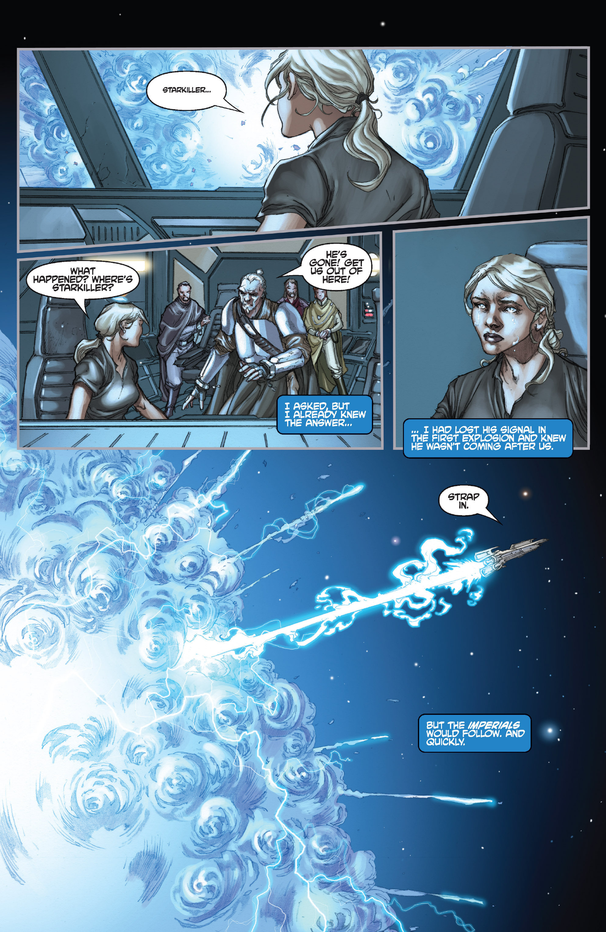 Read online Star Wars: The Force Unleashed comic -  Issue # Full - 119