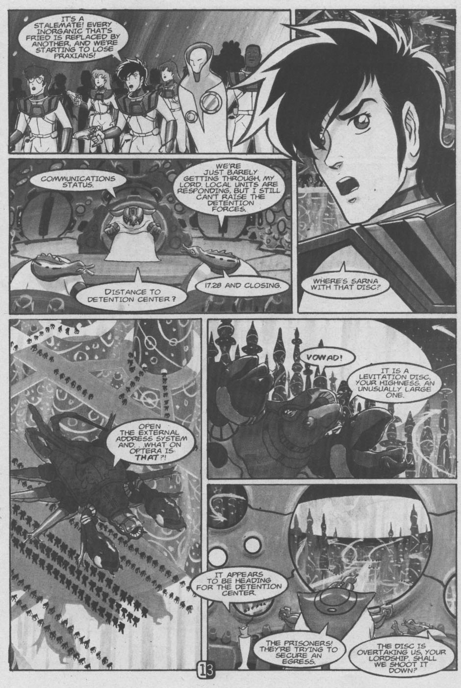Read online Robotech II: The Sentinels comic -  Issue #7 - 17