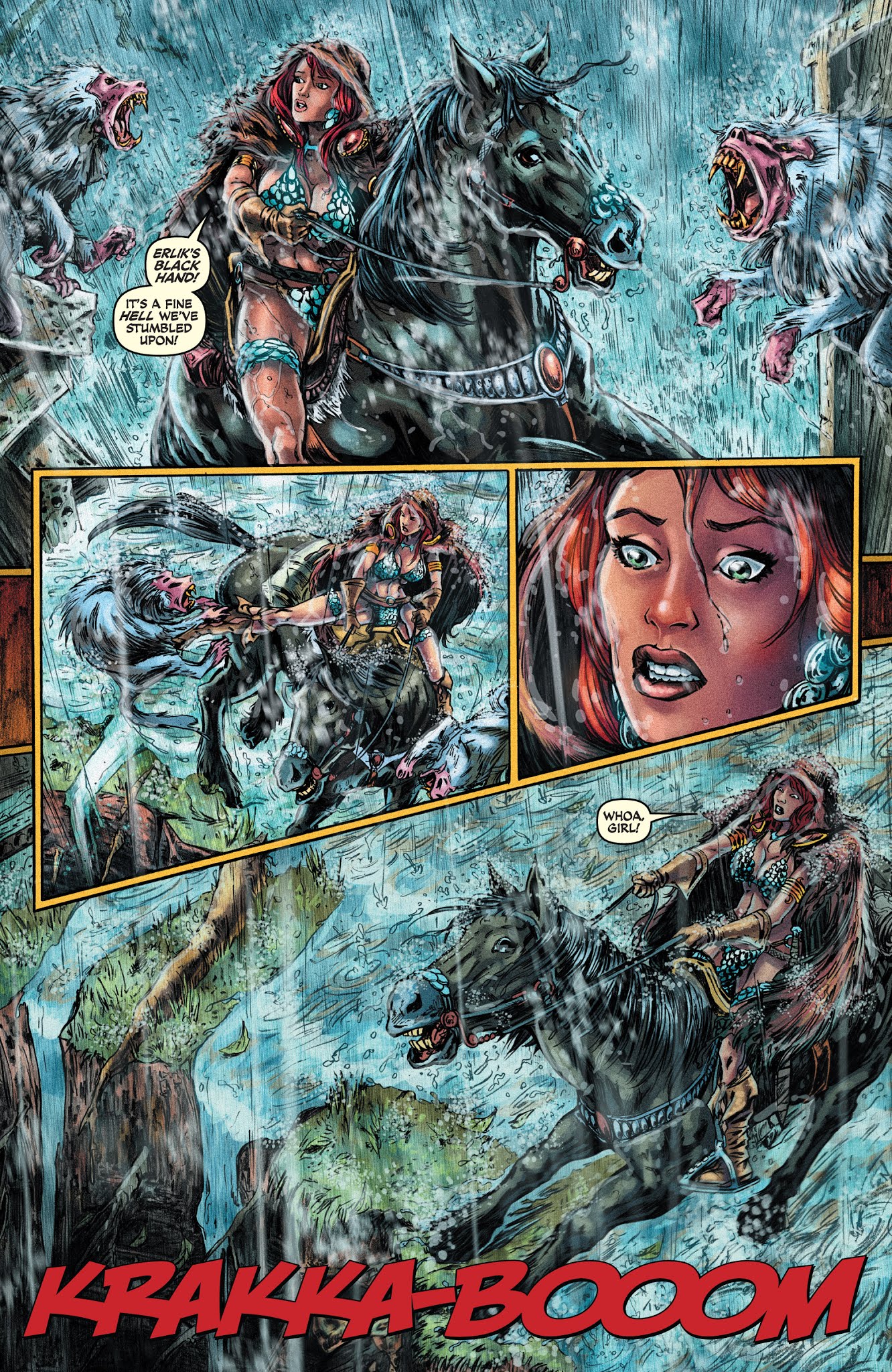 Read online Red Sonja Deluge comic -  Issue # Full - 6