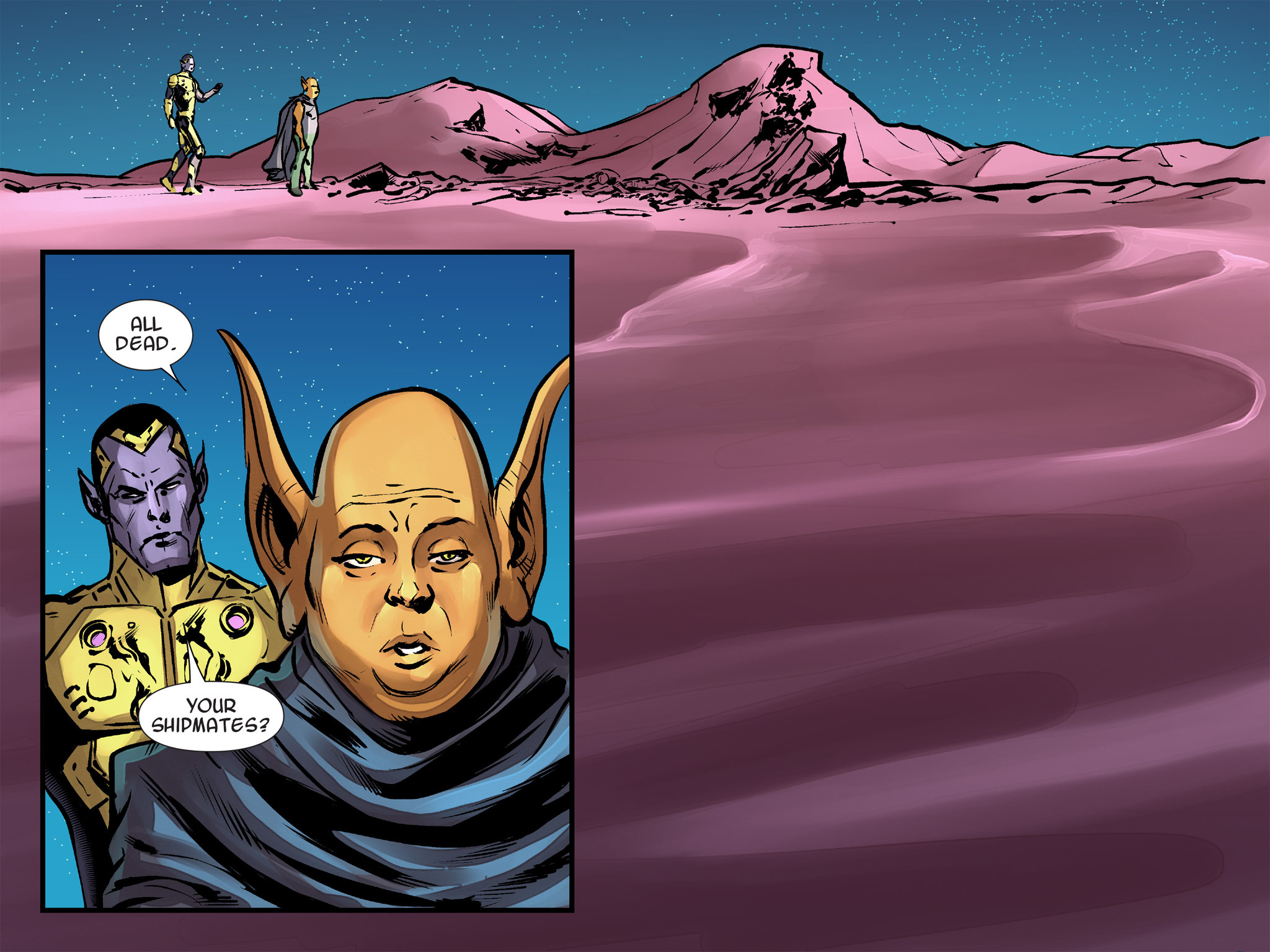 Read online Thanos: A God Up There Listening comic -  Issue # TPB - 284
