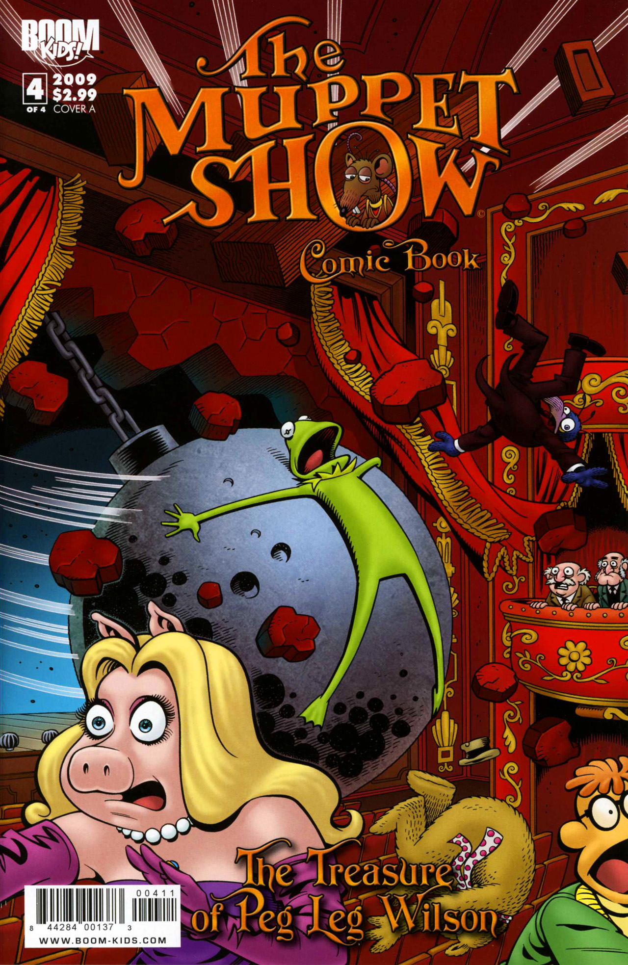 Read online The Muppet Show: The Treasure of Peg-Leg Wilson comic -  Issue #4 - 1