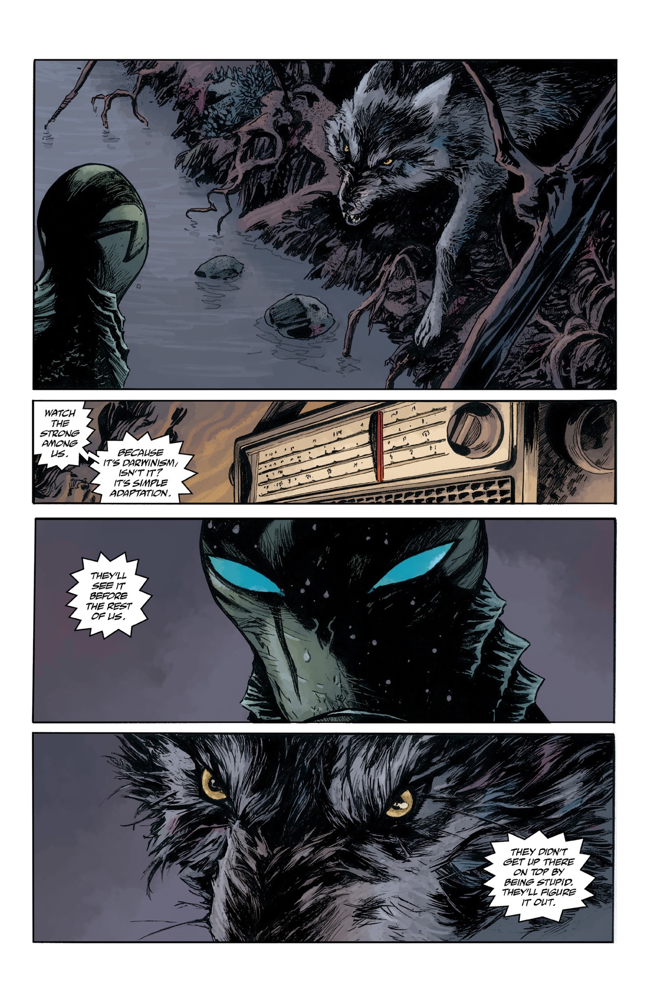 Read online Abe Sapien: Dark and Terrible and The New Race of Man comic -  Issue # TPB - 80