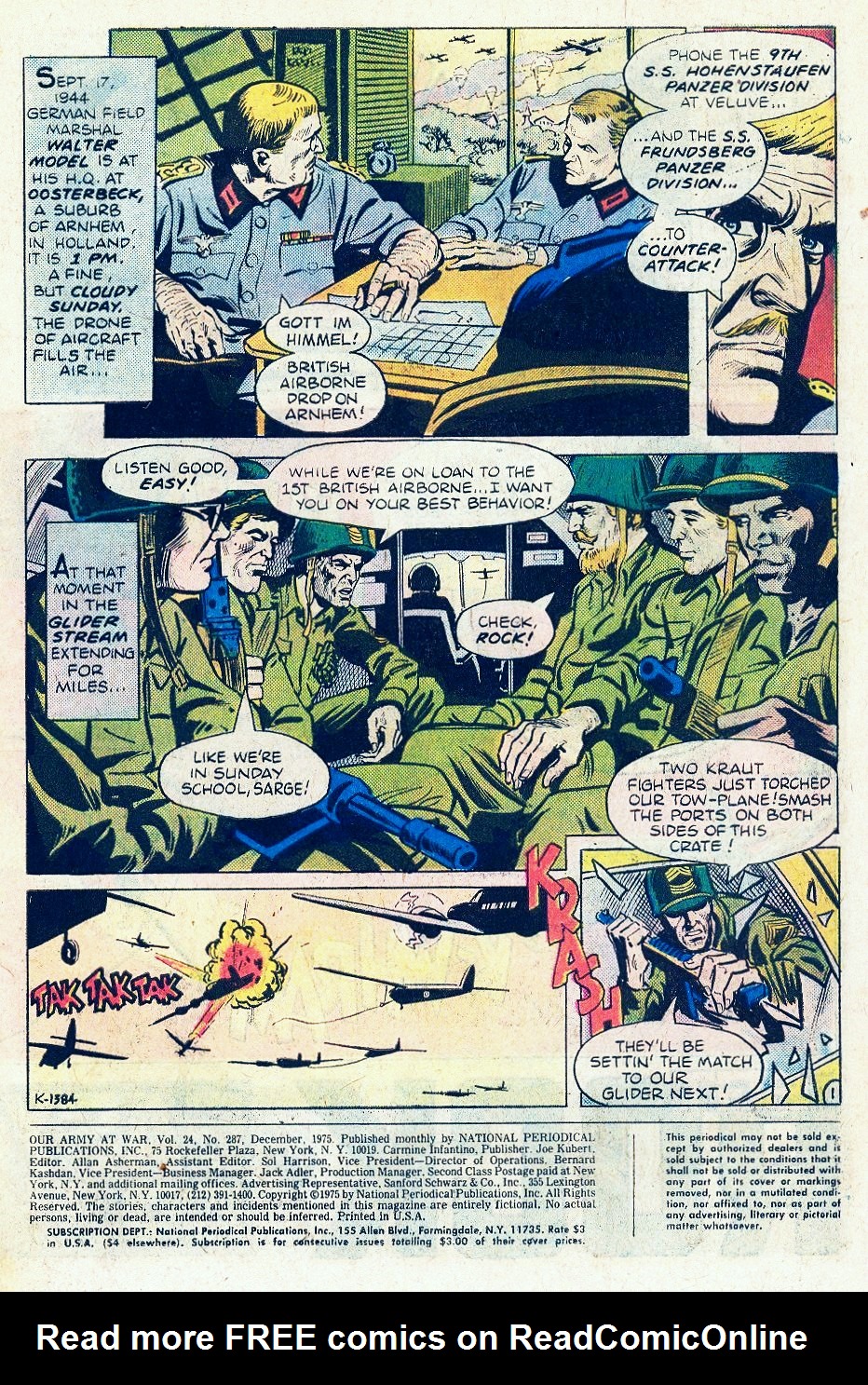 Read online Our Army at War (1952) comic -  Issue #287 - 3