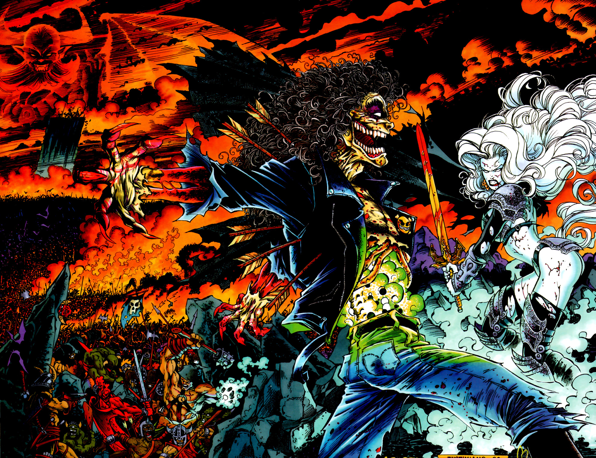 Read online Evil Ernie: Baddest Battles comic -  Issue # Full - 10