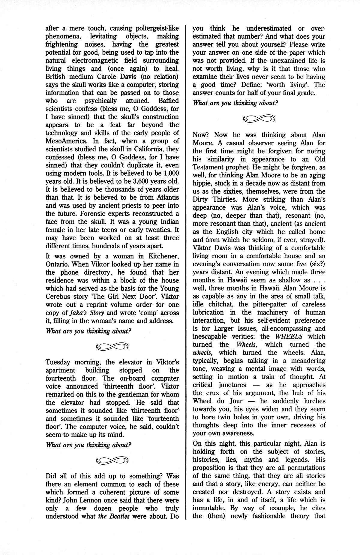 Read online Cerebus comic -  Issue #182 - 19