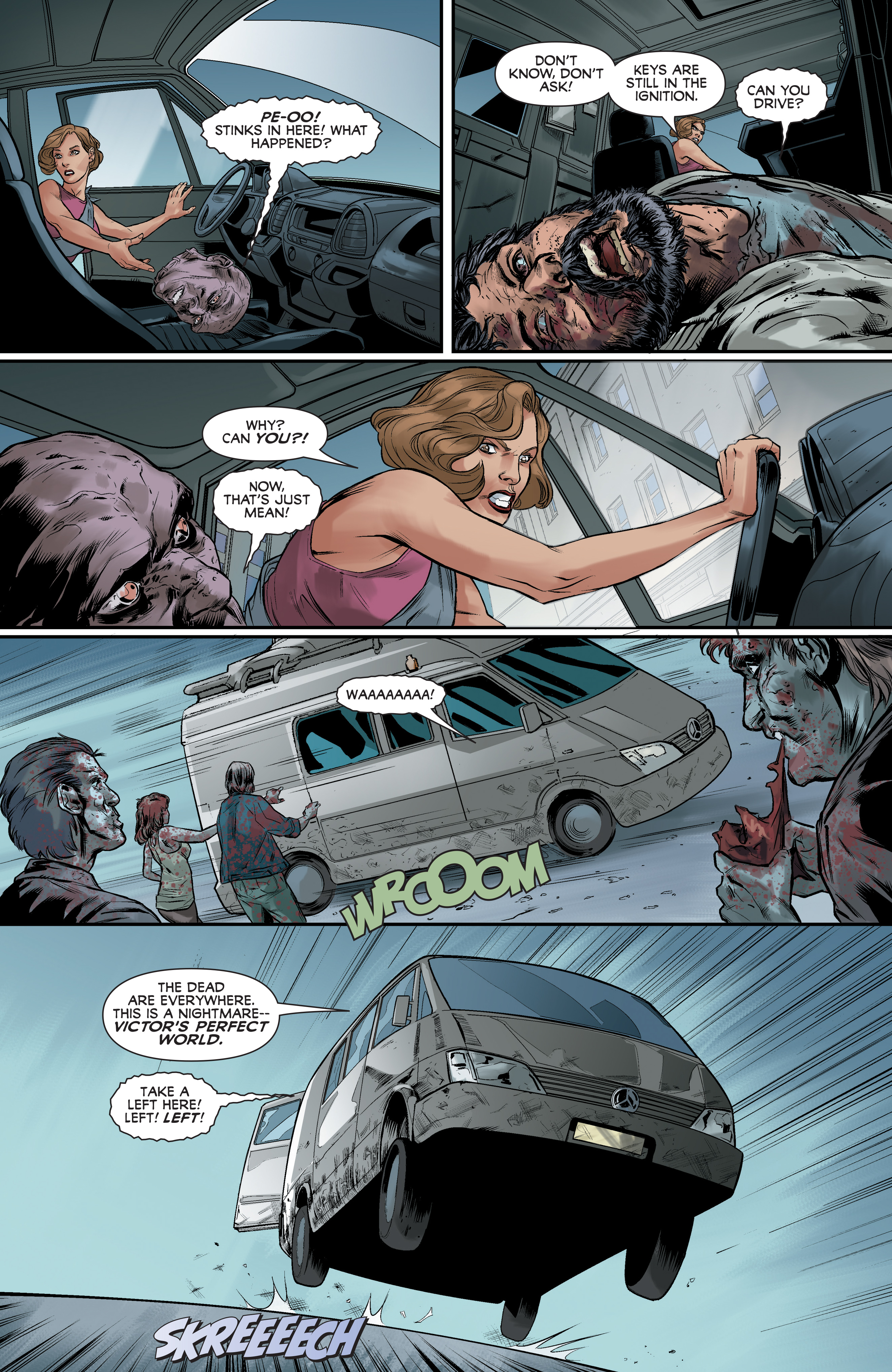 Read online Dean Koontz's Frankenstein: Storm Surge comic -  Issue #6 - 17