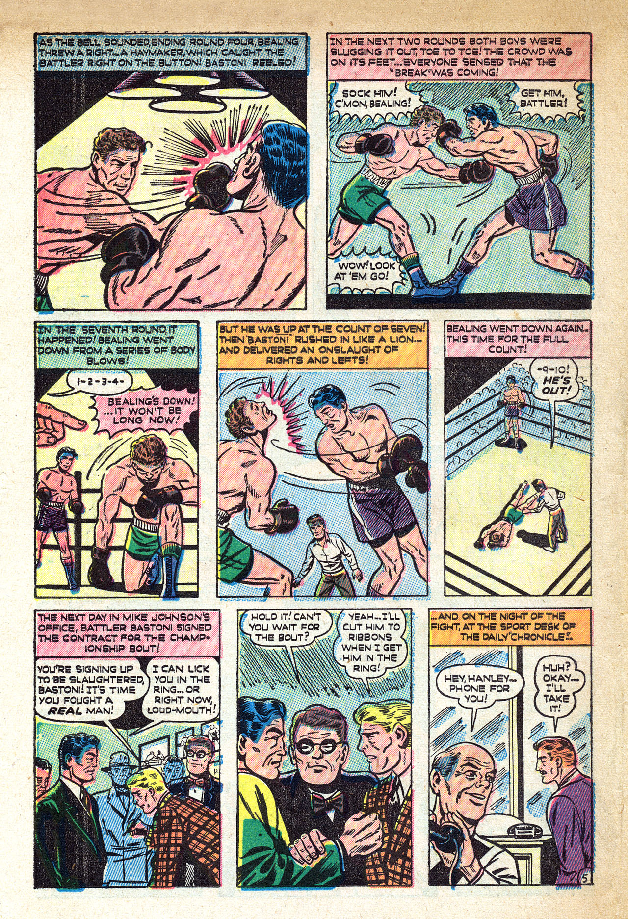 Read online Sports Action comic -  Issue #1 - 36