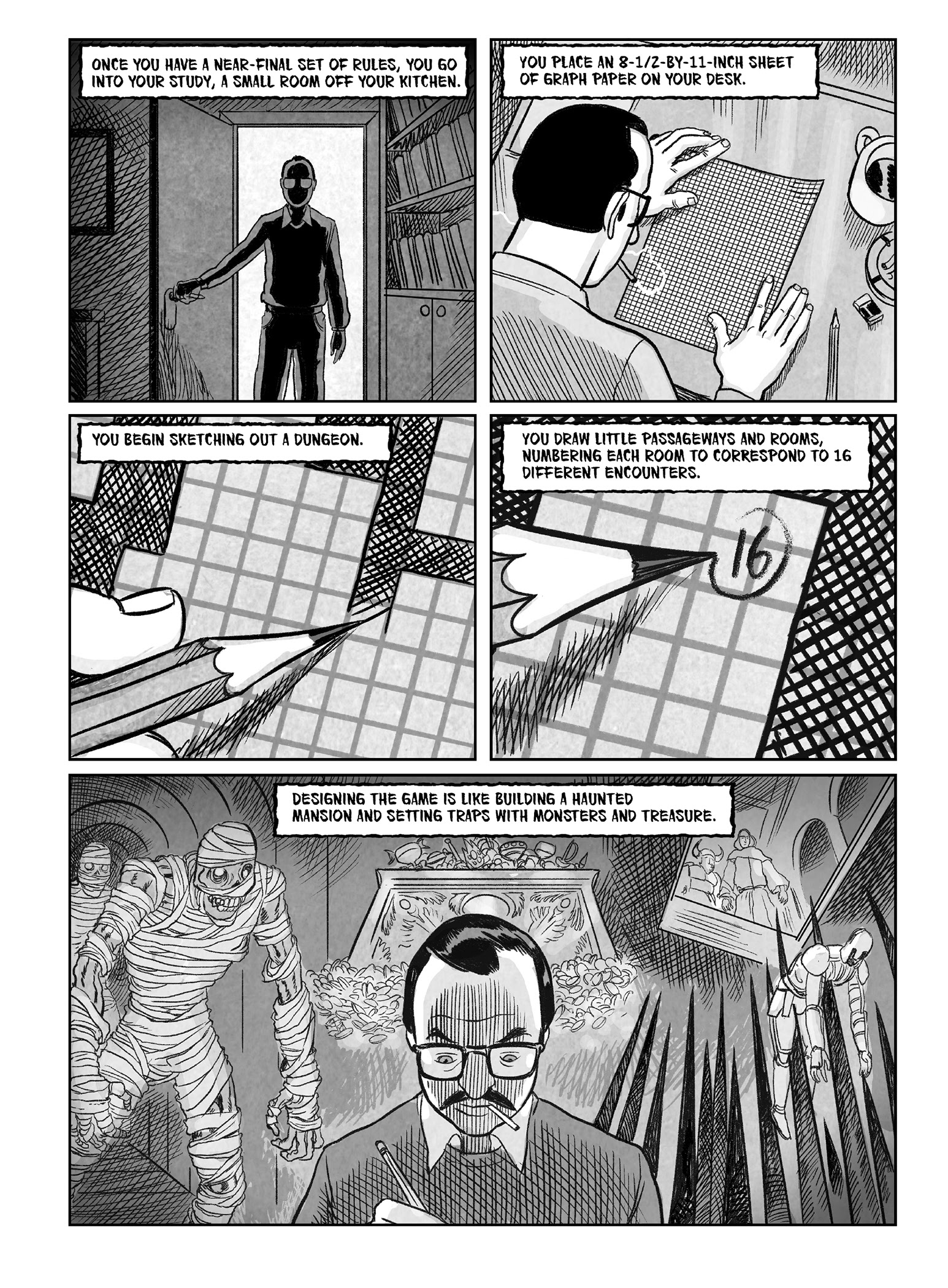 Read online Rise of the Dungeon Master: Gary Gygax and the Creation of D&D comic -  Issue # TPB - 63