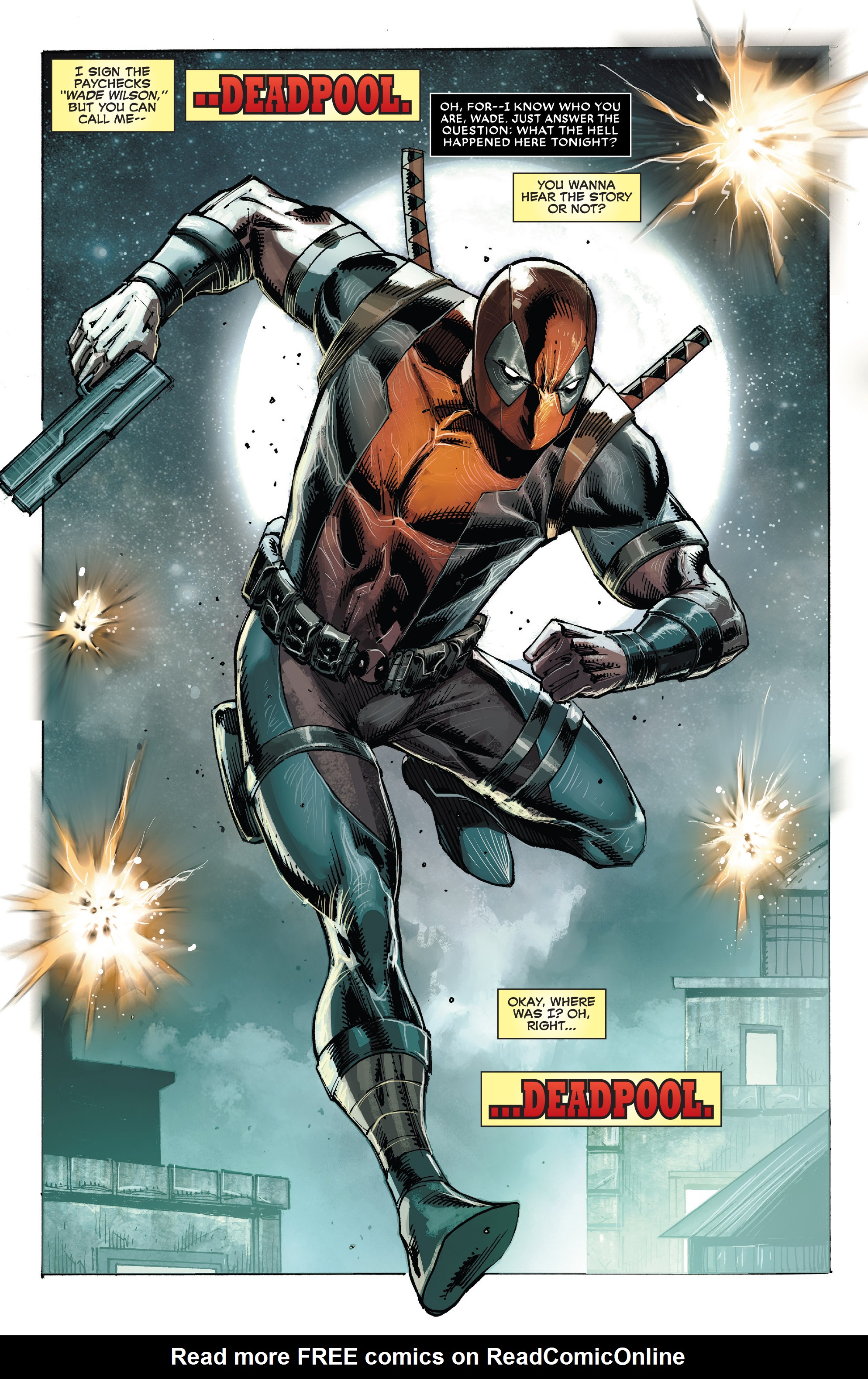 Read online Deadpool: Bad Blood comic -  Issue # Full - 5