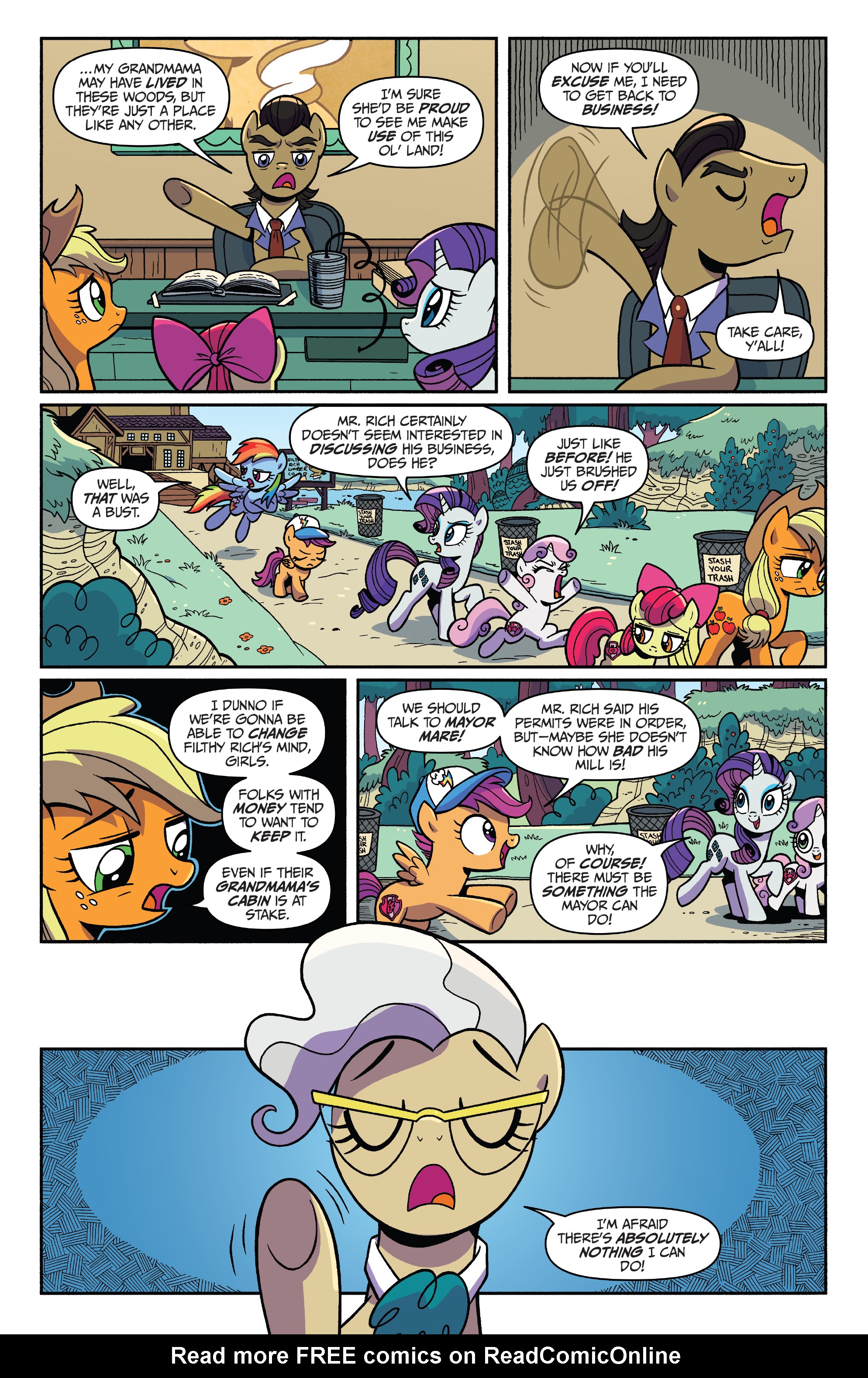 Read online My Little Pony: Spirit of the Forest comic -  Issue #2 - 8