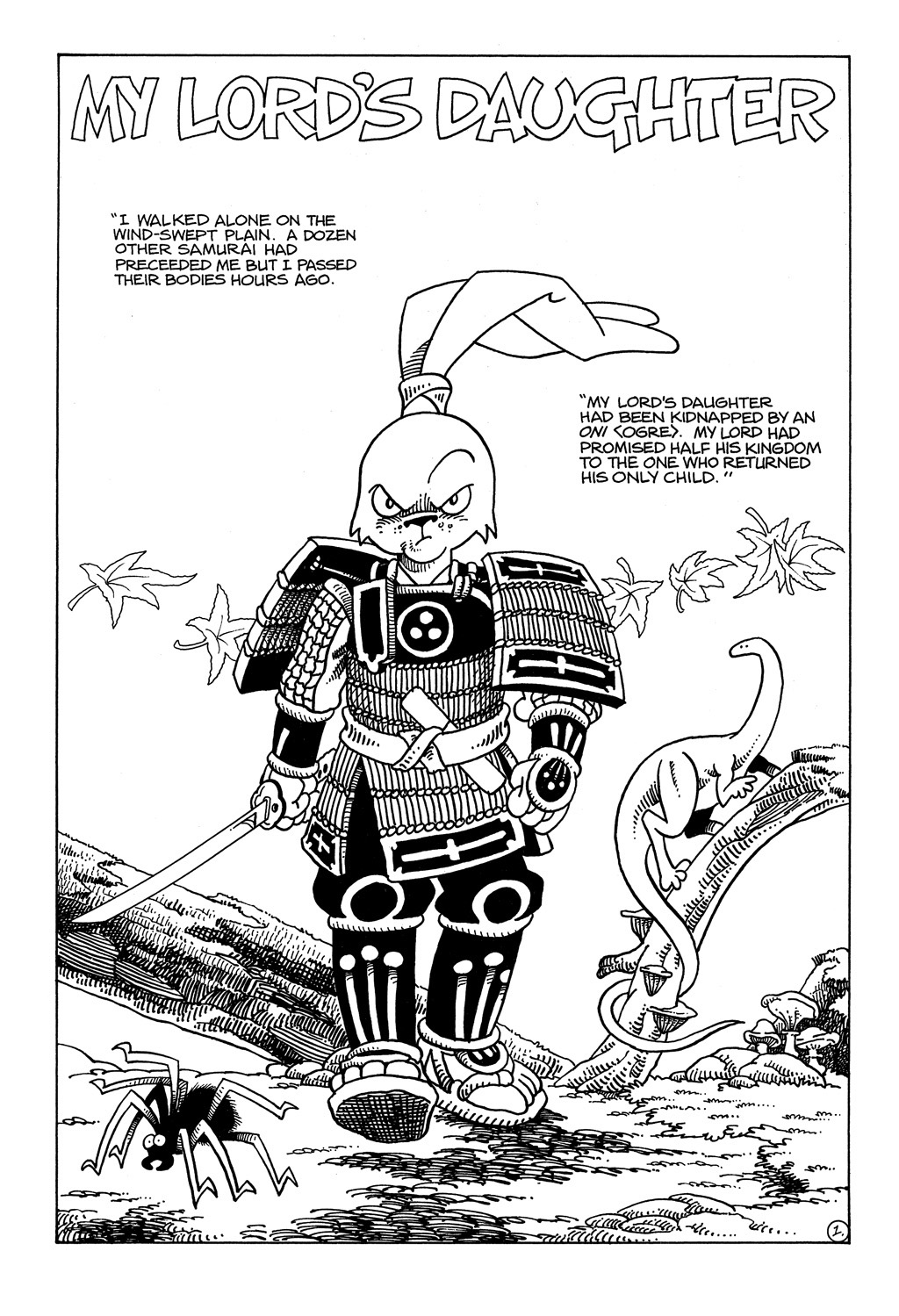 Usagi Yojimbo (1987) issue 27 - Page 3